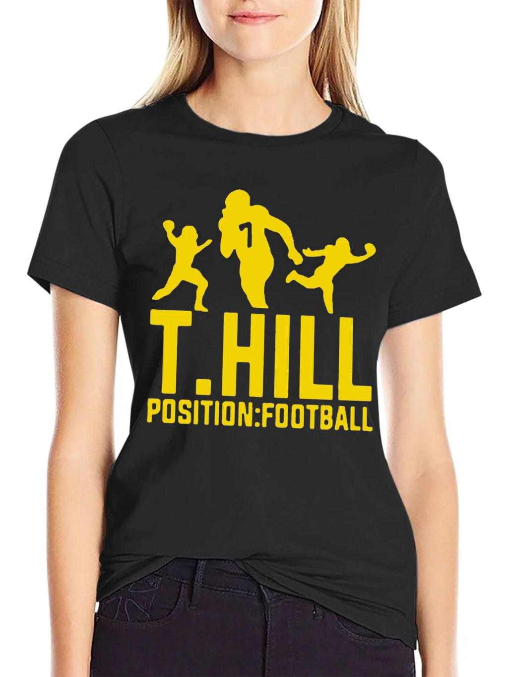 T. Hill Football Graphic Tee - Black product image 2