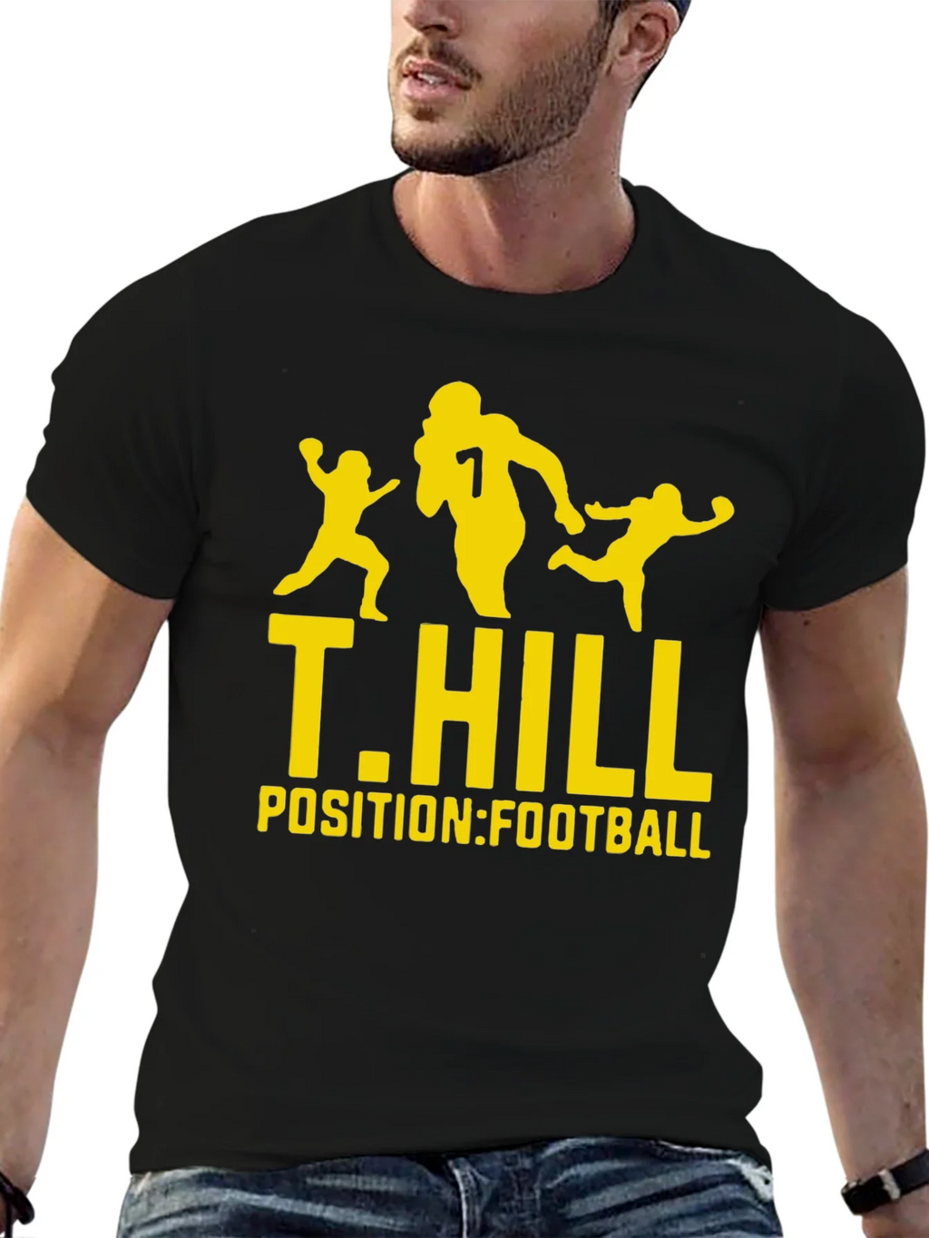 T. Hill Football Graphic Tee - Black product image 6