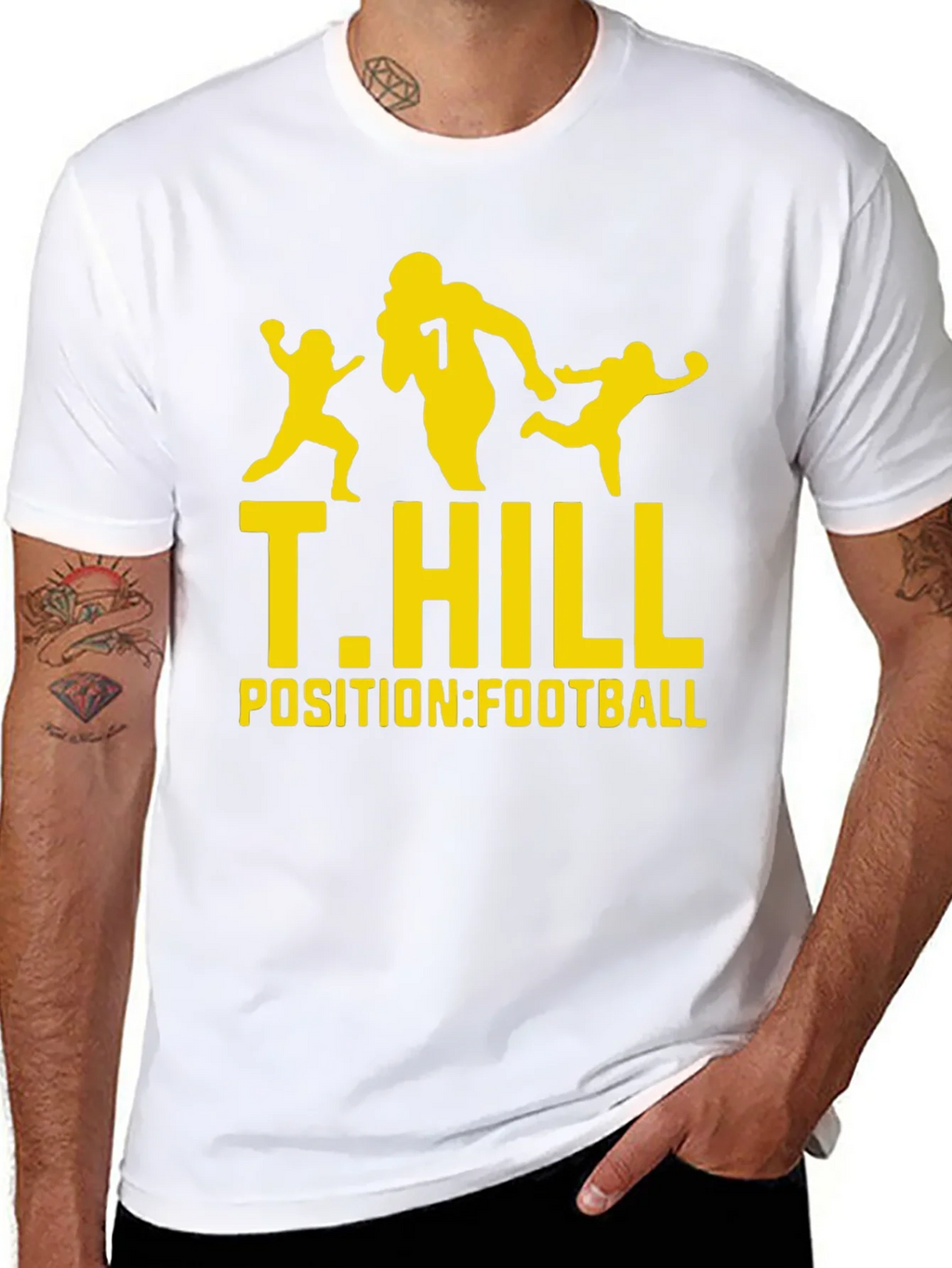 T. Hill Football Graphic Tee - Black product image 7