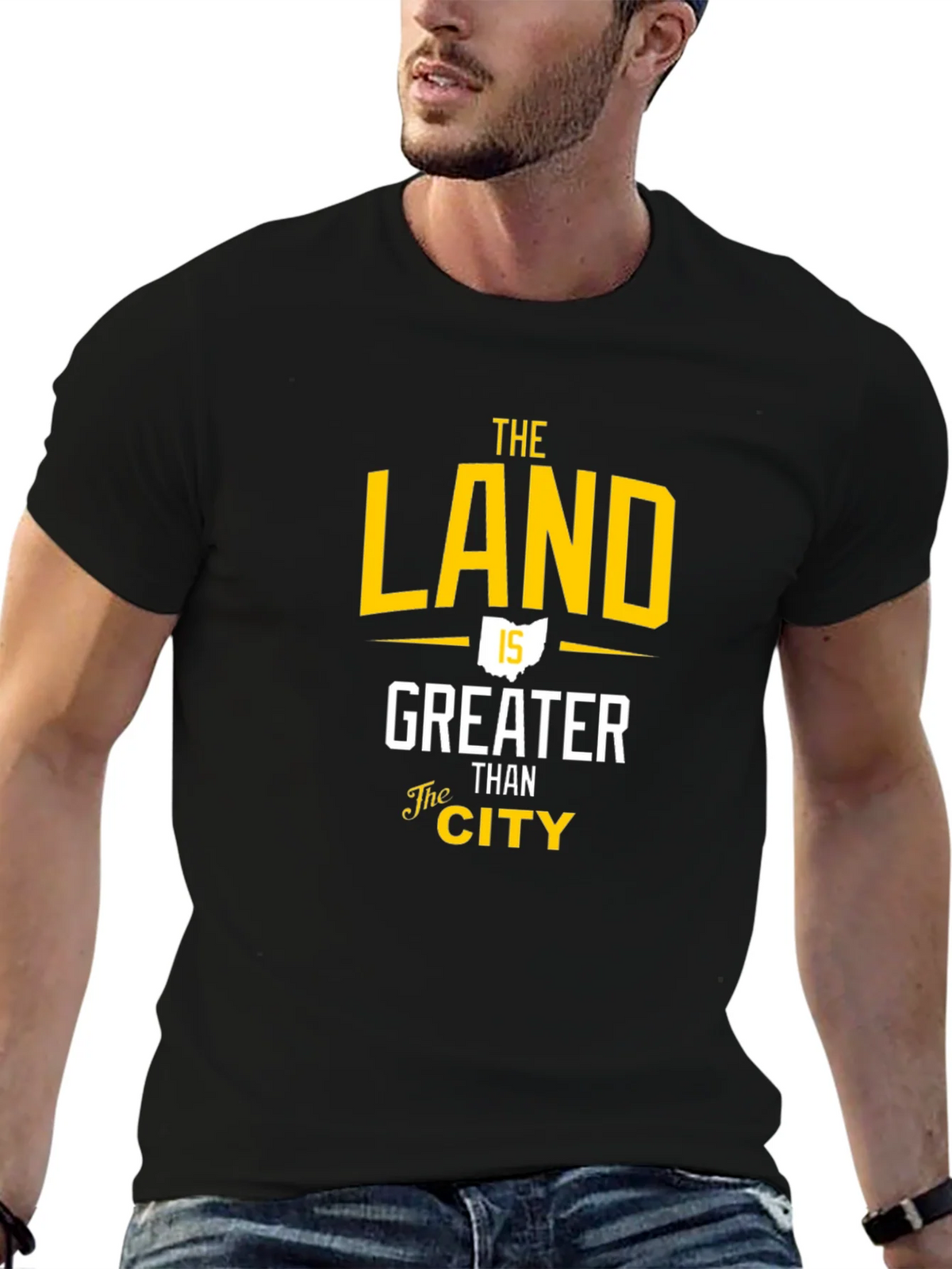 The Land is Greater Than City Graphic Tee product image 6