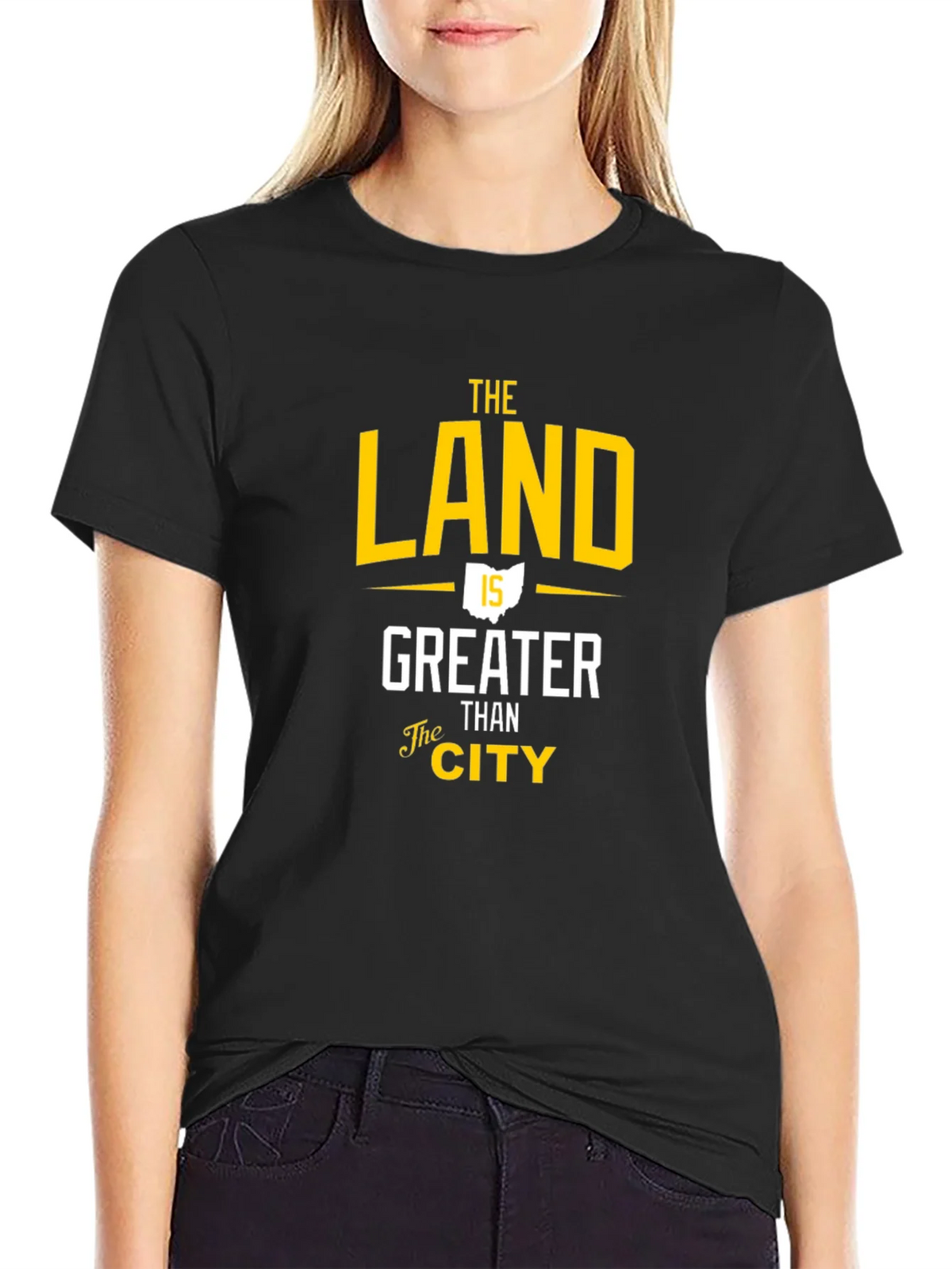 The Land is Greater Than City Graphic Tee product image 2