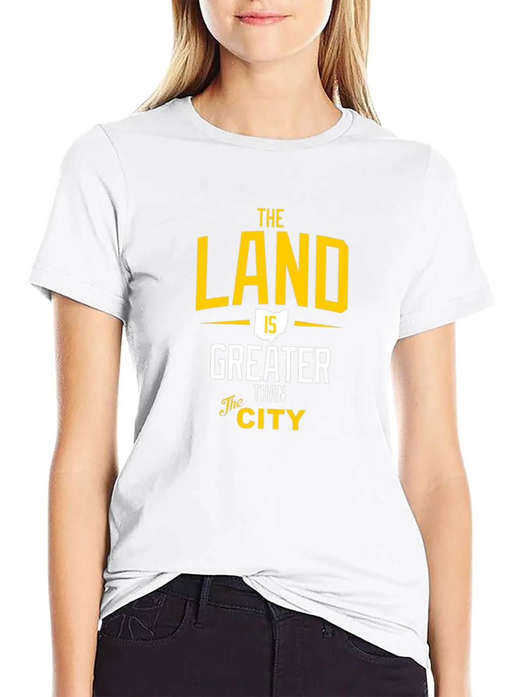 The Land is Greater Than City Graphic Tee product image 8