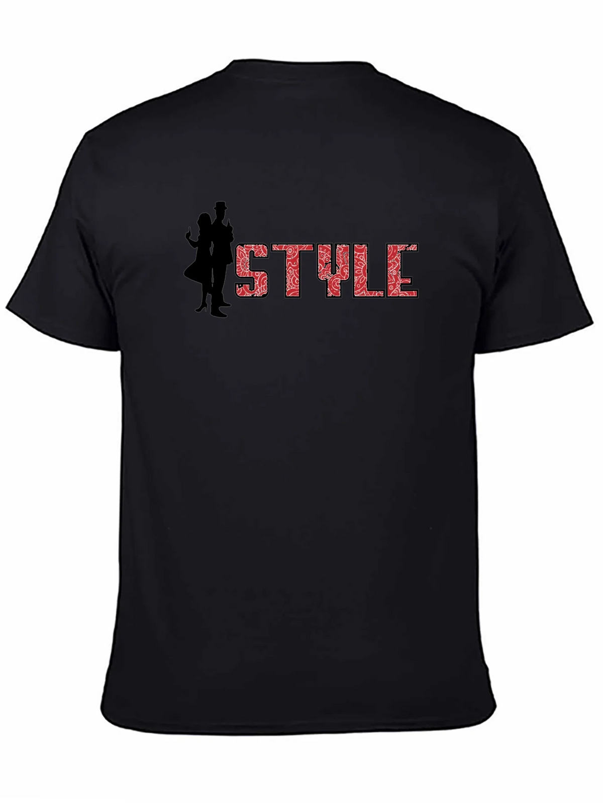 Stylish Black Graphic Tee - STYLE Design product image 3