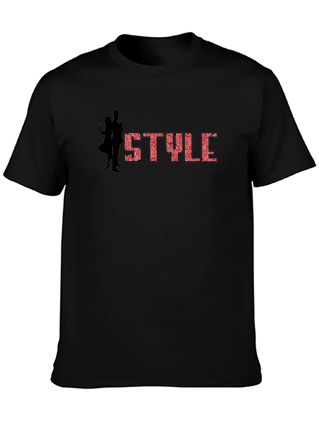 Stylish Black Graphic Tee - STYLE Design product image 2