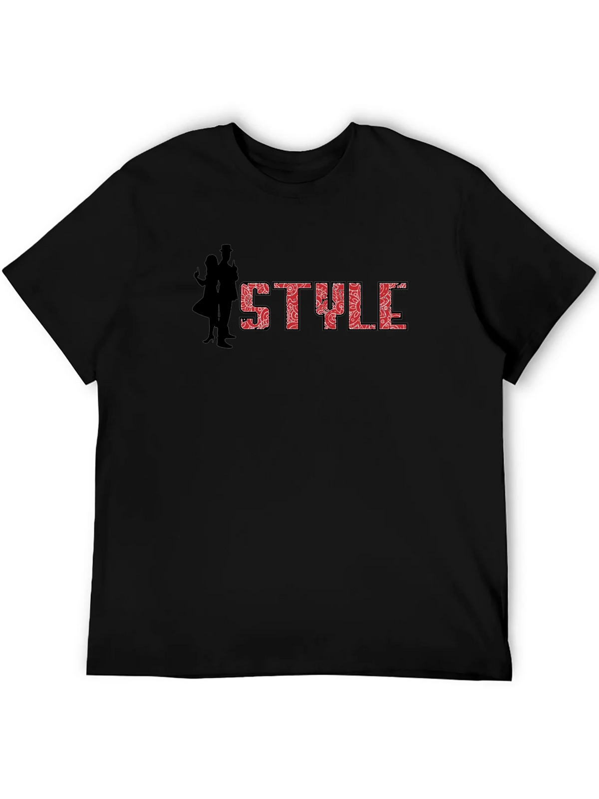 Stylish Black Graphic Tee - STYLE Design product image 4