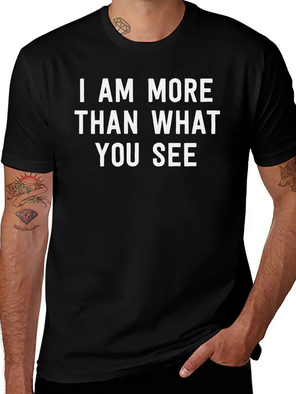 I Am More Than What You See Graphic Tee product image 1