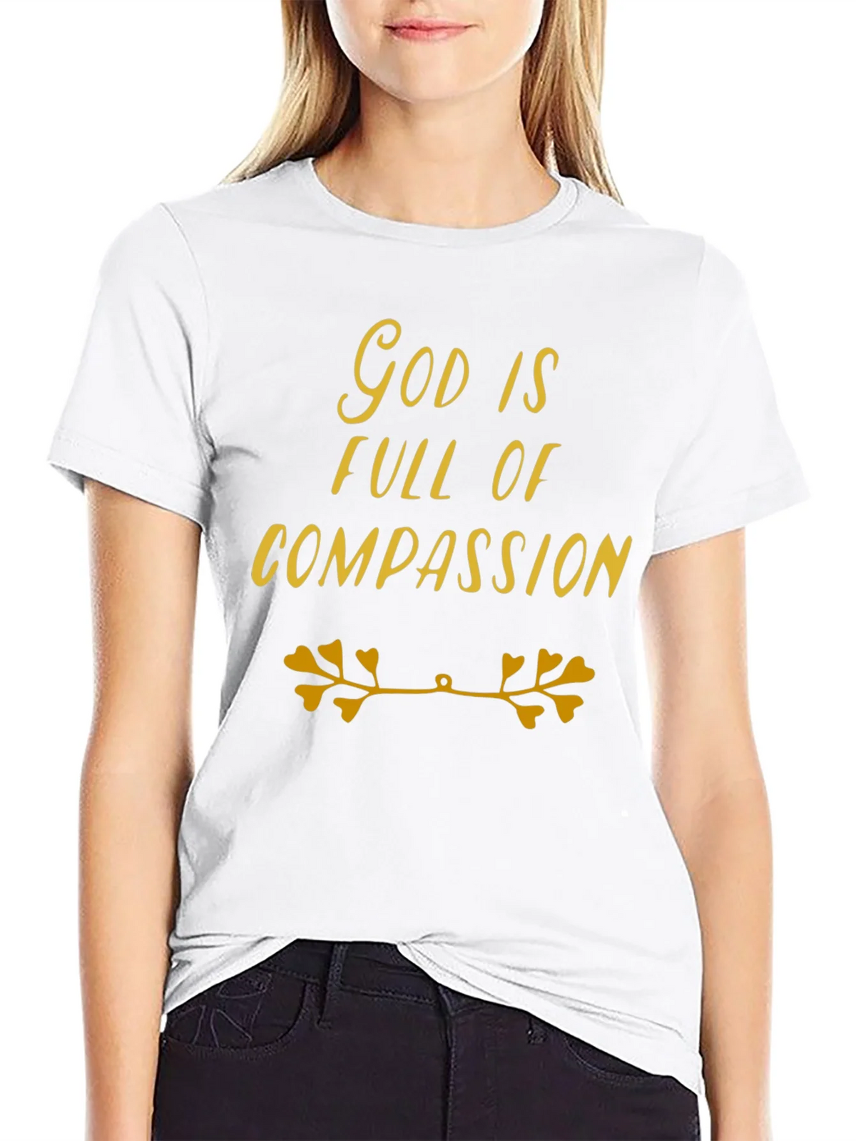 God is Full of Compassion T-Shirt product image 7