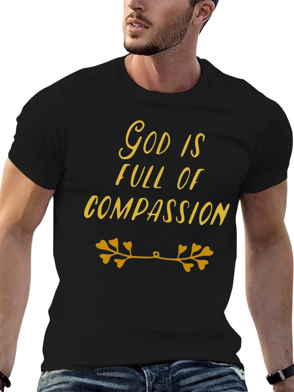 God is Full of Compassion T-Shirt product image 5