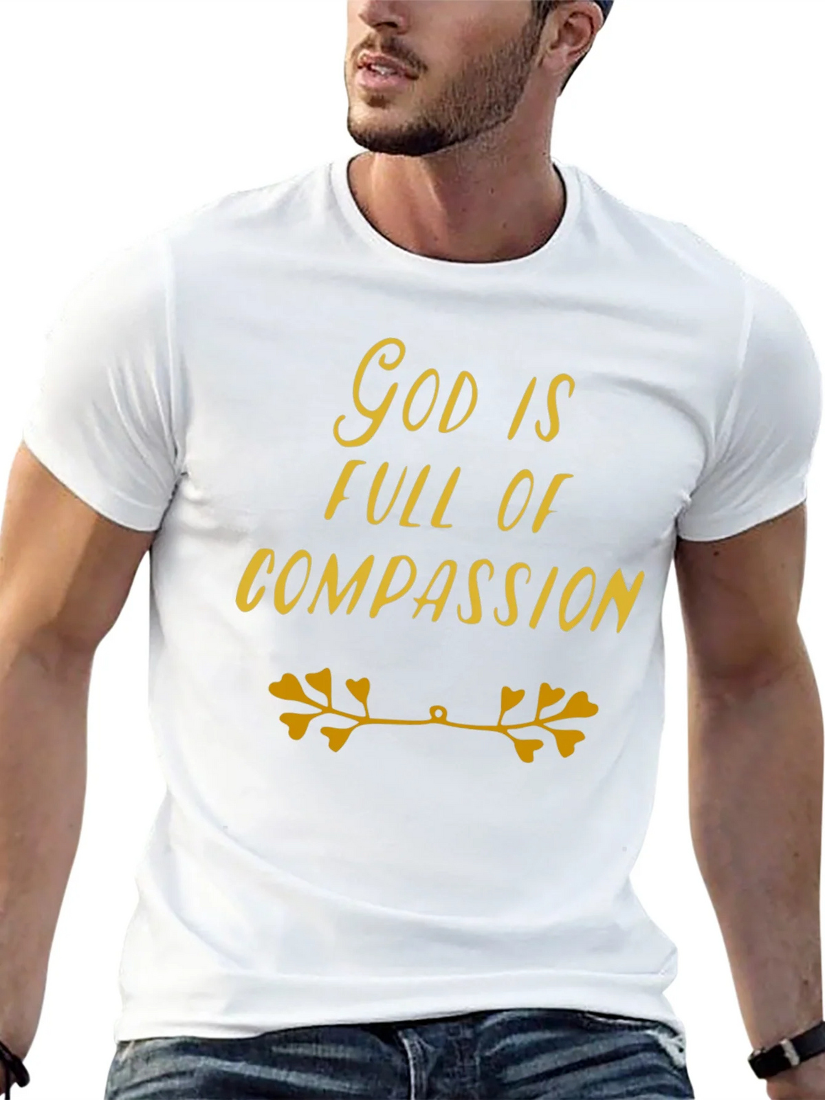 God is Full of Compassion T-Shirt product image 11
