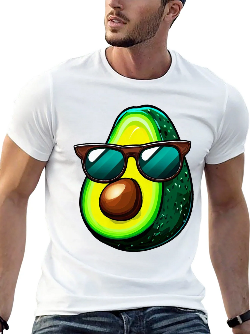 Cool Avocado Graphic T-Shirt product image 12