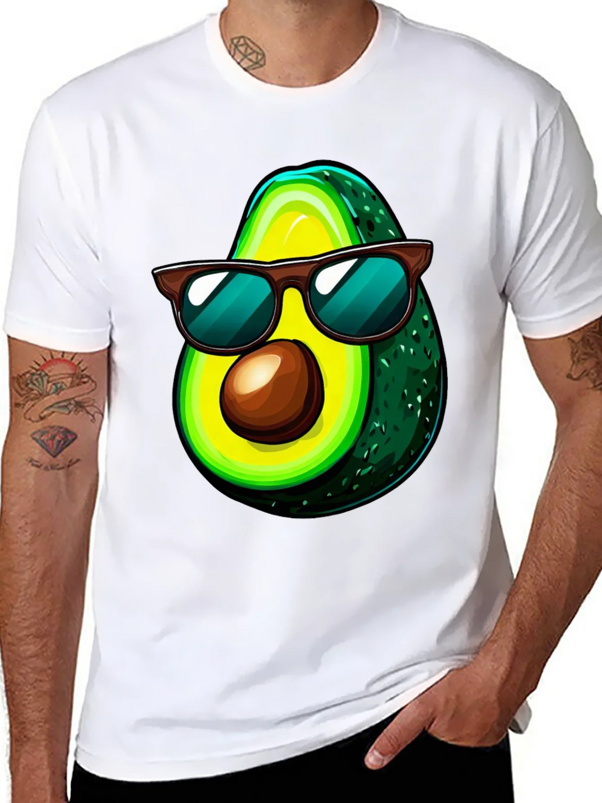 Cool Avocado Graphic T-Shirt product image 7