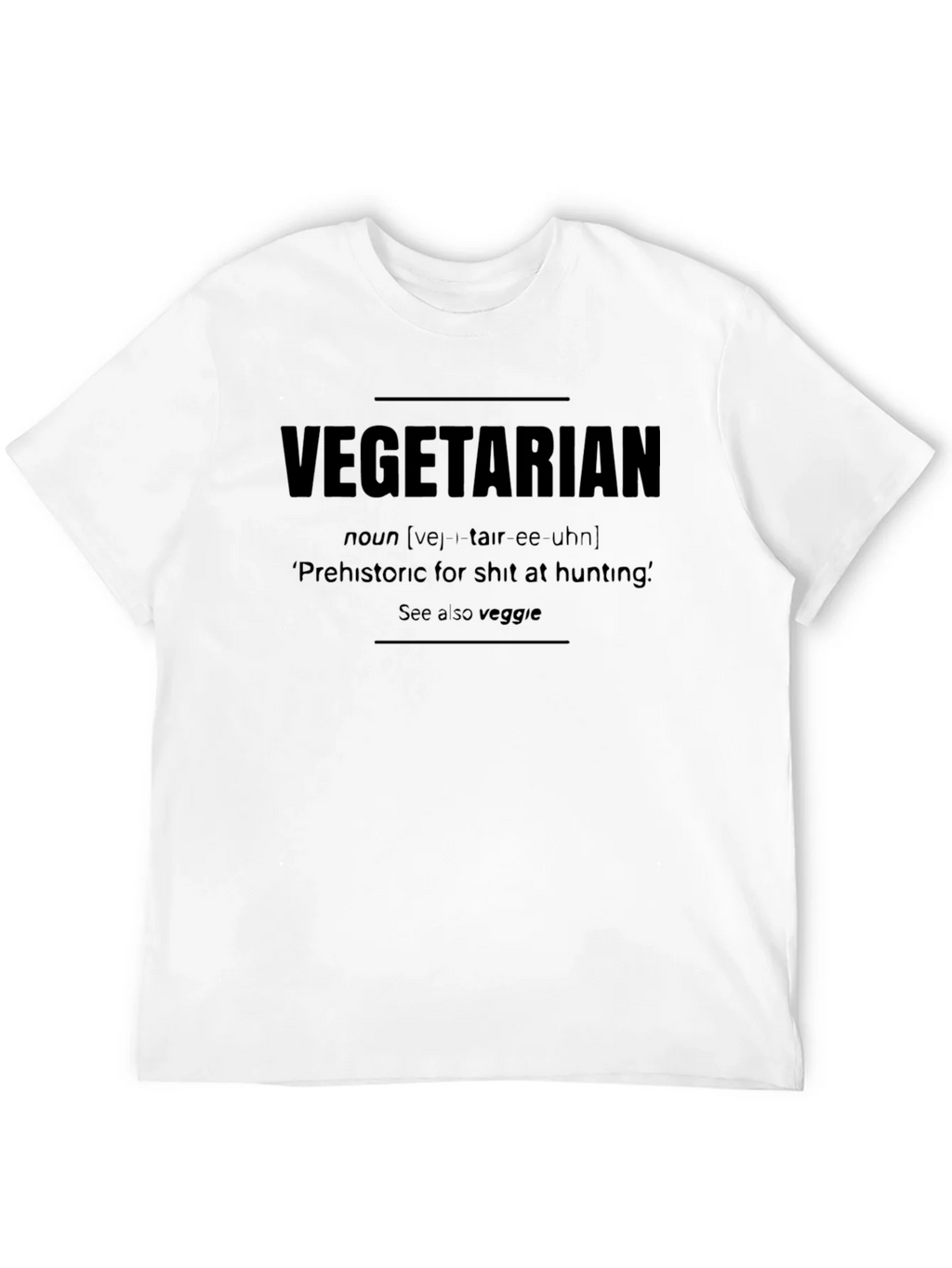 Vegetarian Definition Graphic T-Shirt product image 11