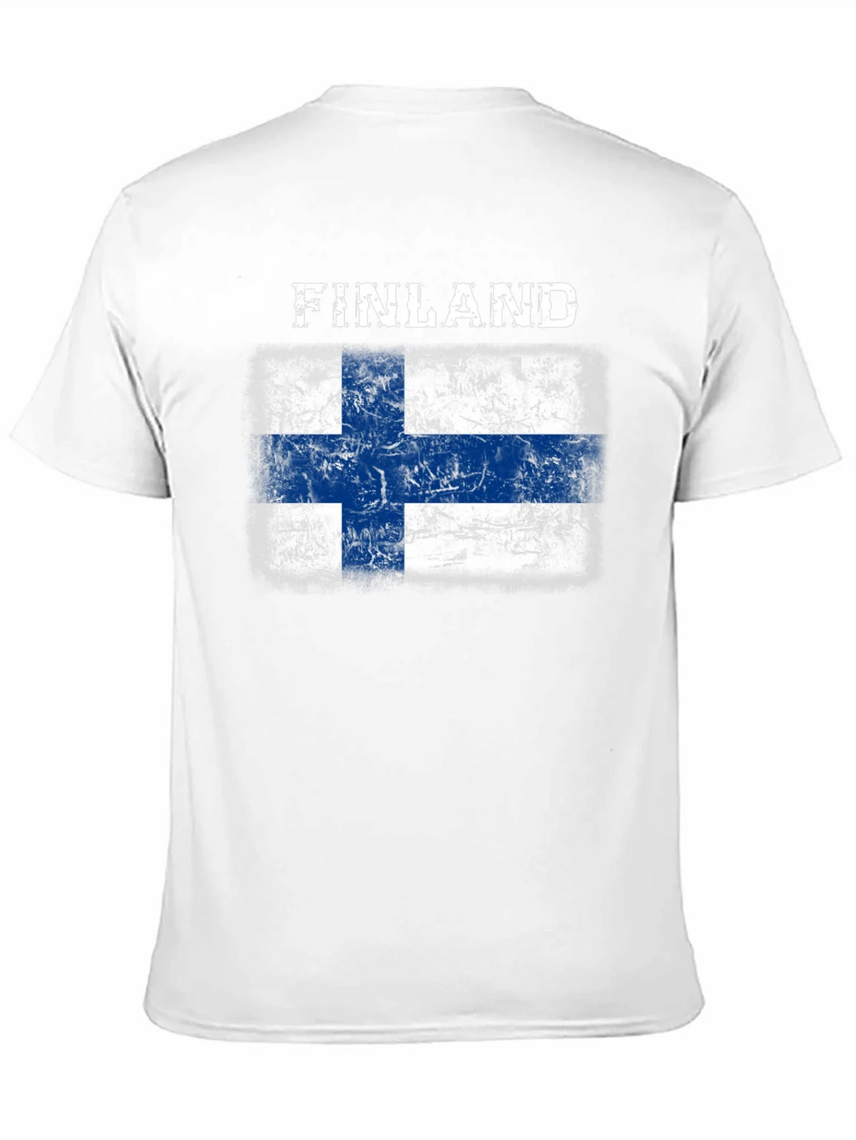 Finland Flag T-Shirt - Distressed Grunge Design product image 8