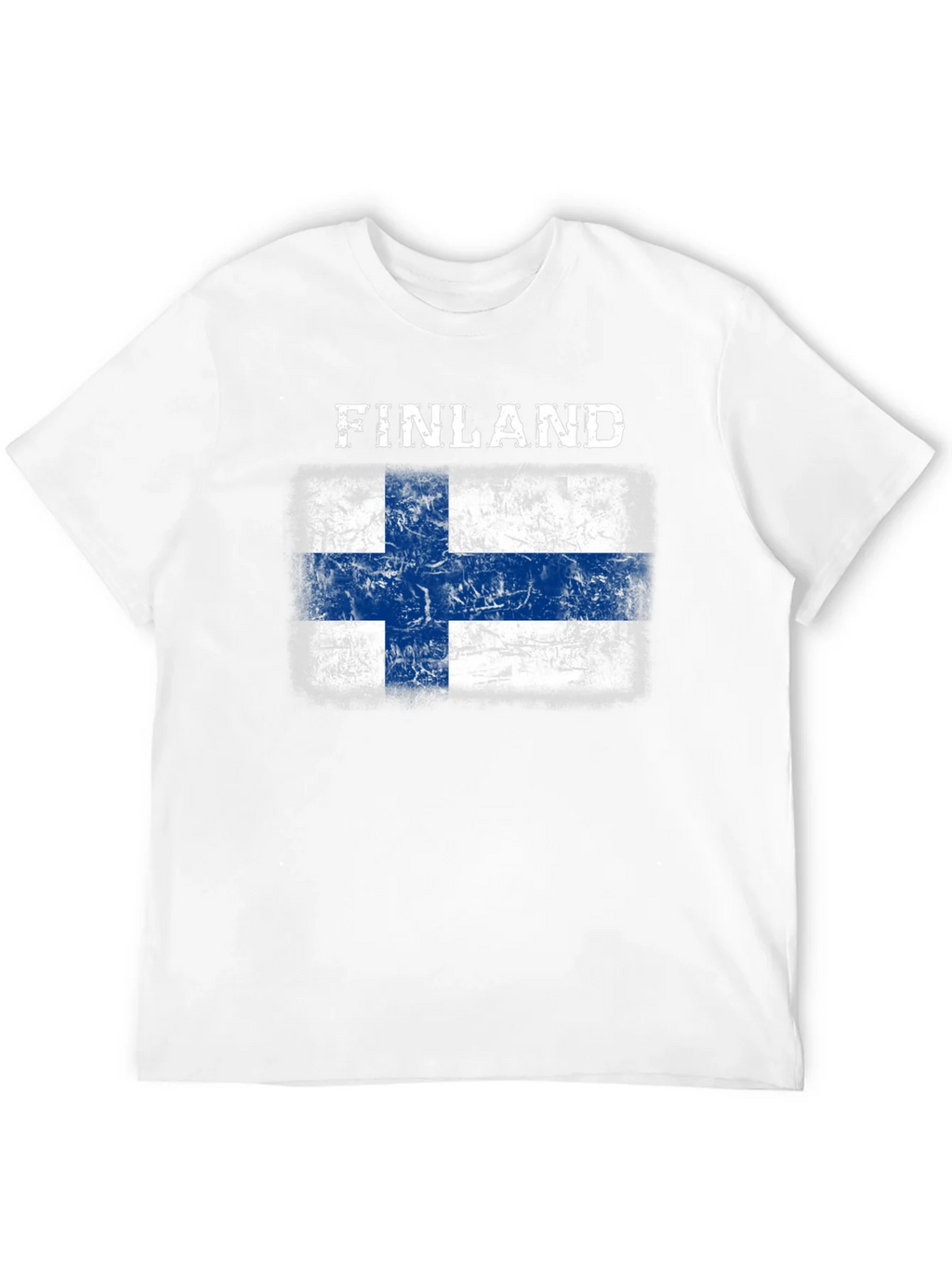 Finland Flag T-Shirt - Distressed Grunge Design product image 9