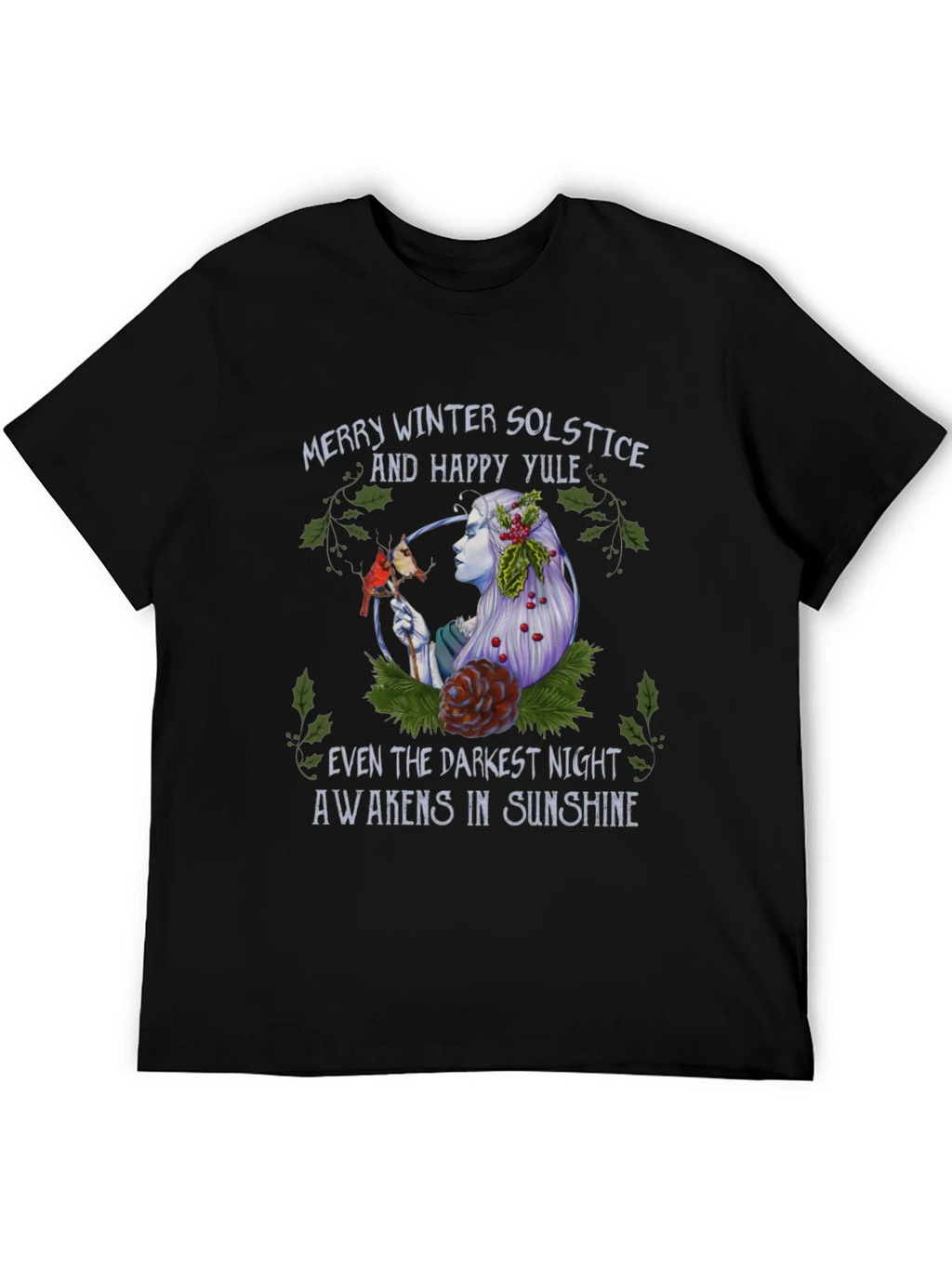 Winter Solstice T-Shirt - Merry Yule product image 5