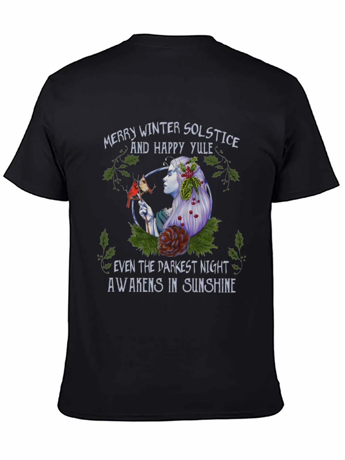 Winter Solstice T-Shirt - Merry Yule product image 4
