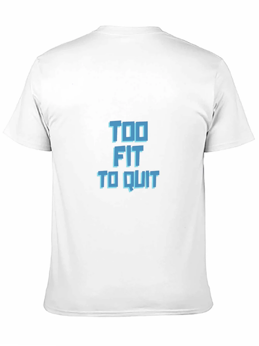 Too Fit to Quit Graphic Tee - Black product image 10