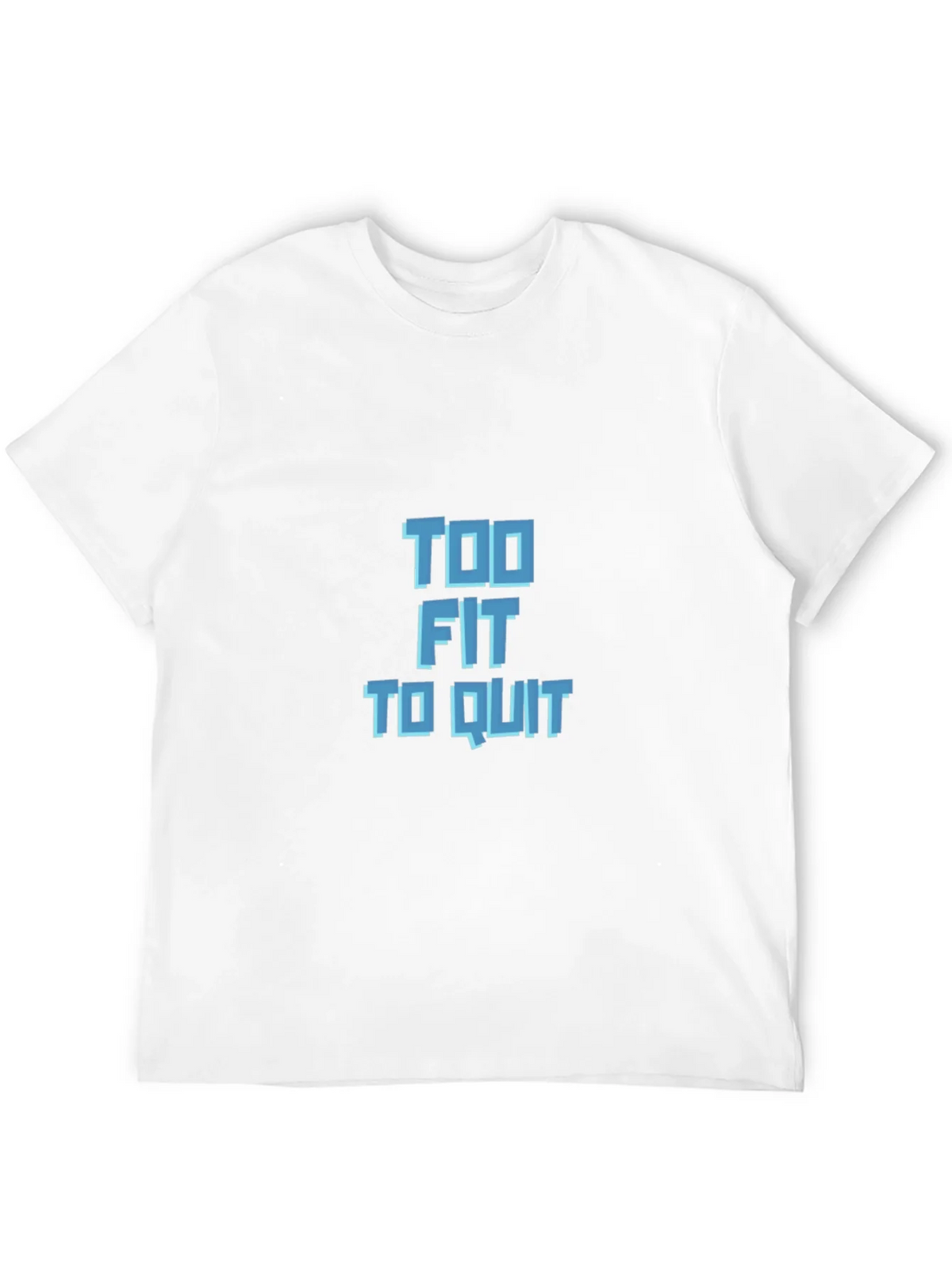 Too Fit to Quit Graphic Tee - Black product image 11