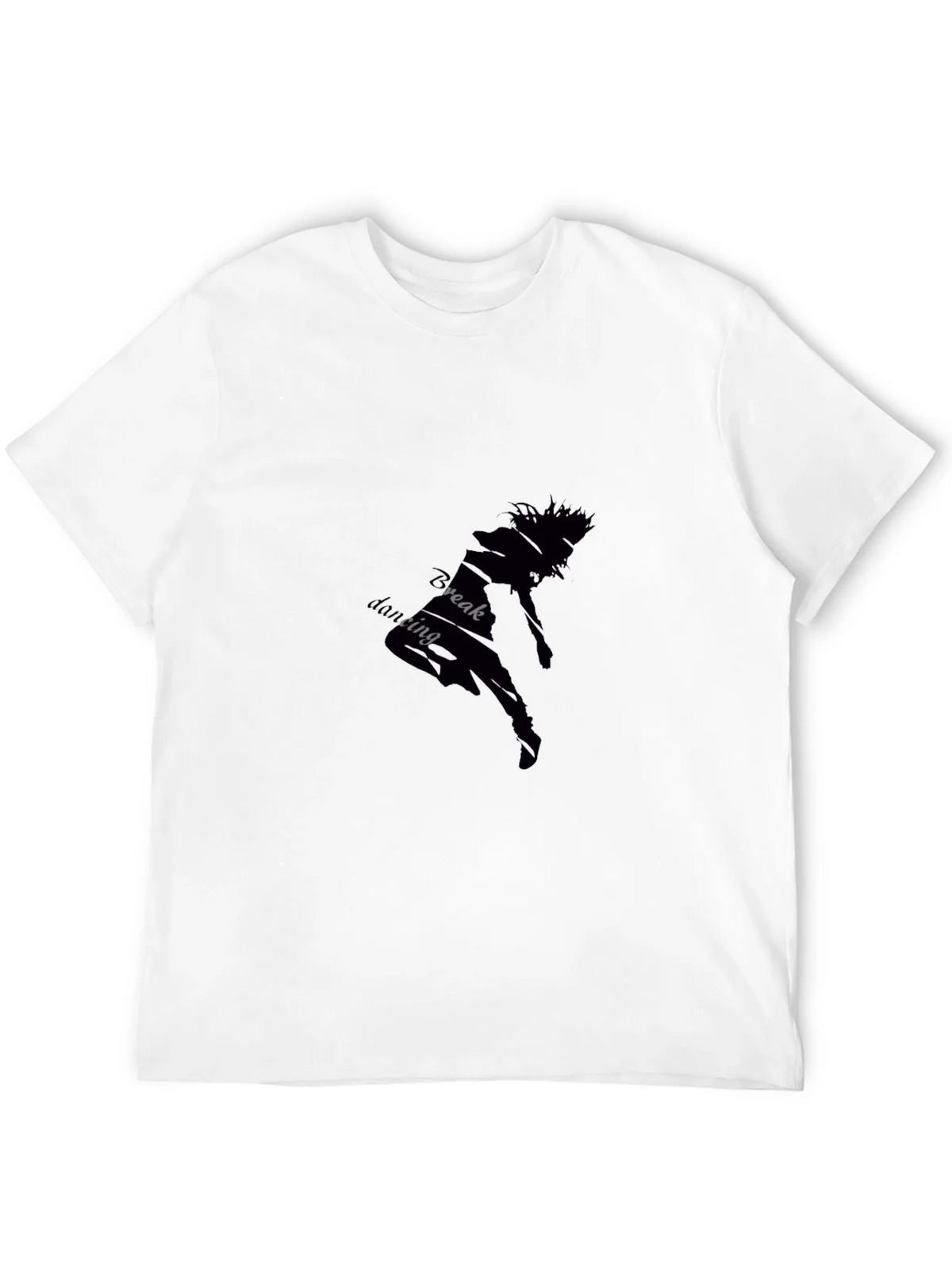 Breakdancing Graphic Black Tee product image 3