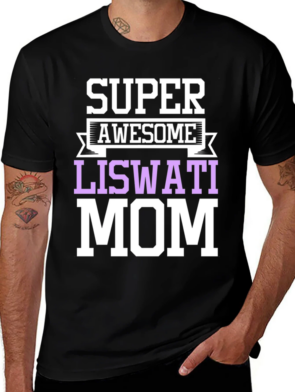 Super Awesome Liswati Mom Graphic Tee product image 1