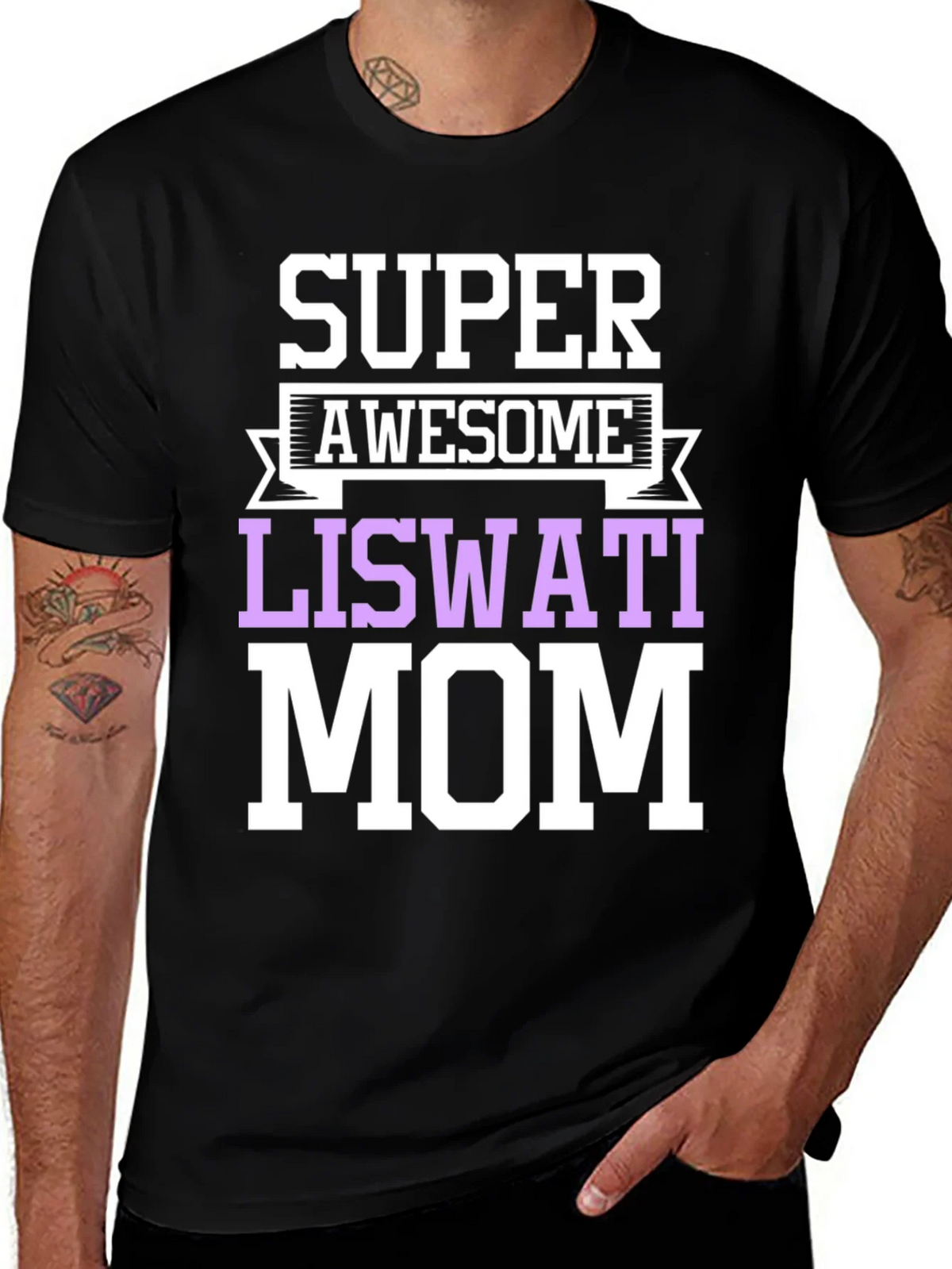 Super Awesome Liswati Mom Graphic Tee product image 1