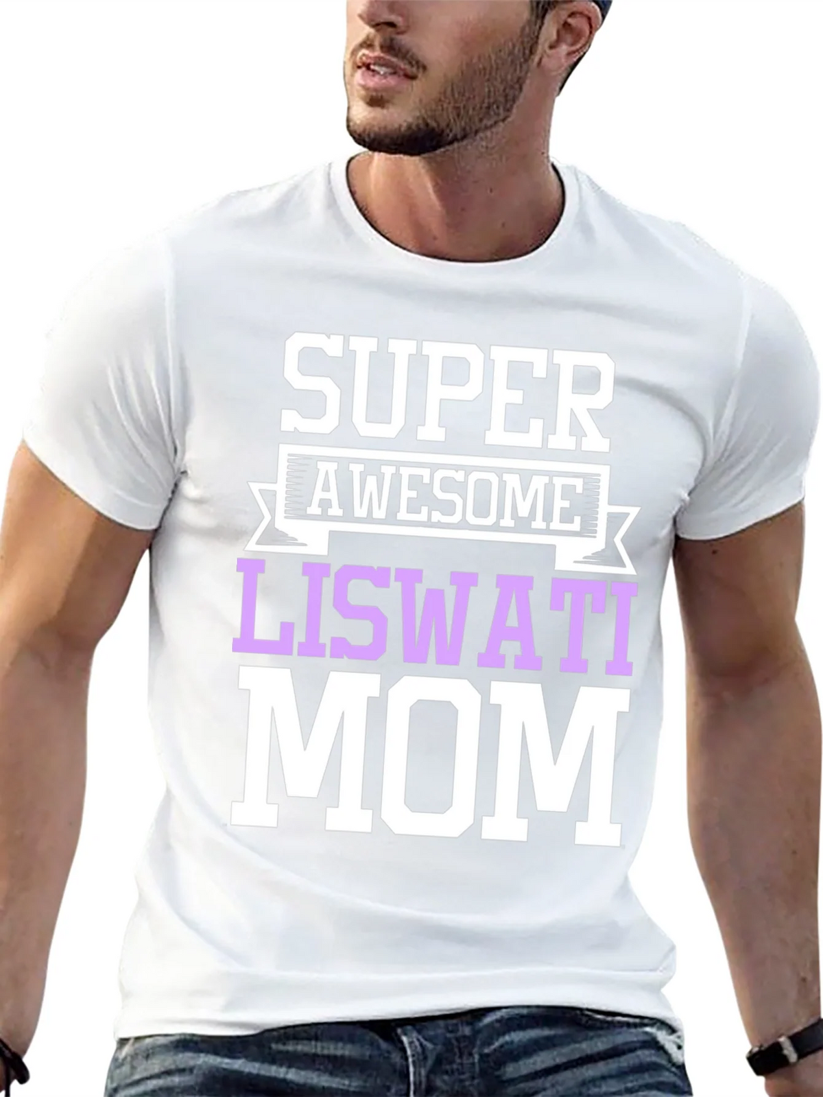 Super Awesome Liswati Mom Graphic Tee product image 12