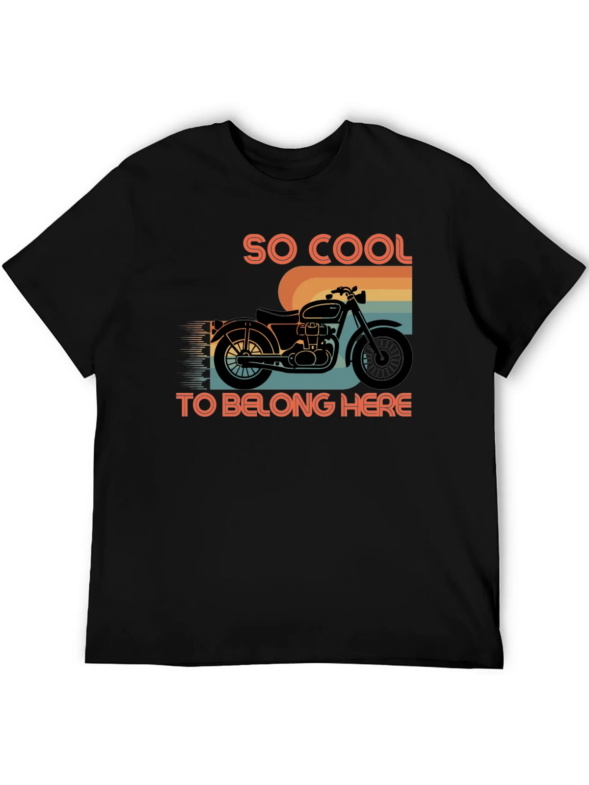 Vintage Motorcycle Graphic Tee - So Cool T-Shirt product image 5