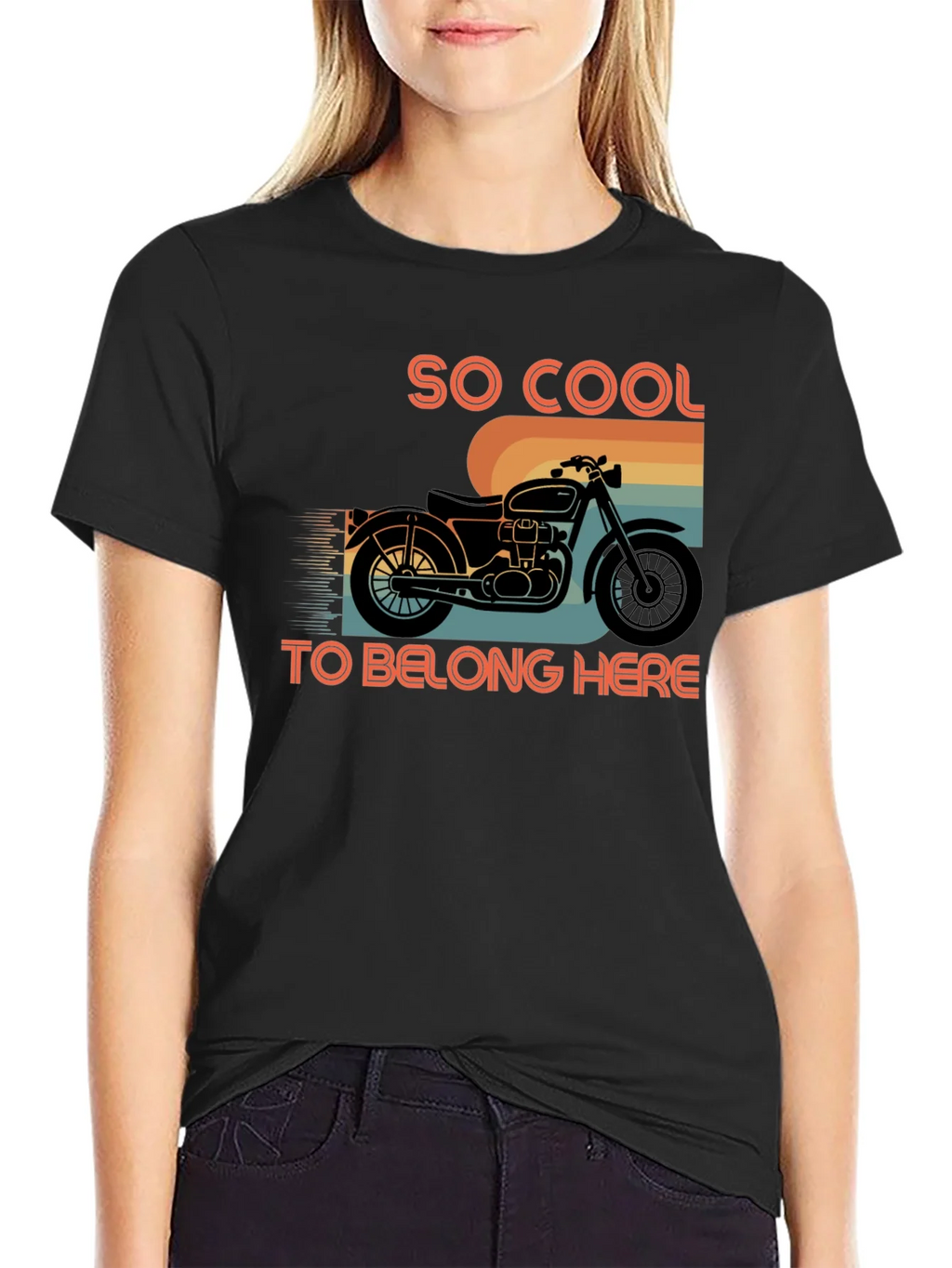 Vintage Motorcycle Graphic Tee - So Cool T-Shirt product image 2