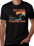 Vintage Motorcycle Graphic Tee - So Cool T-Shirt product image 1