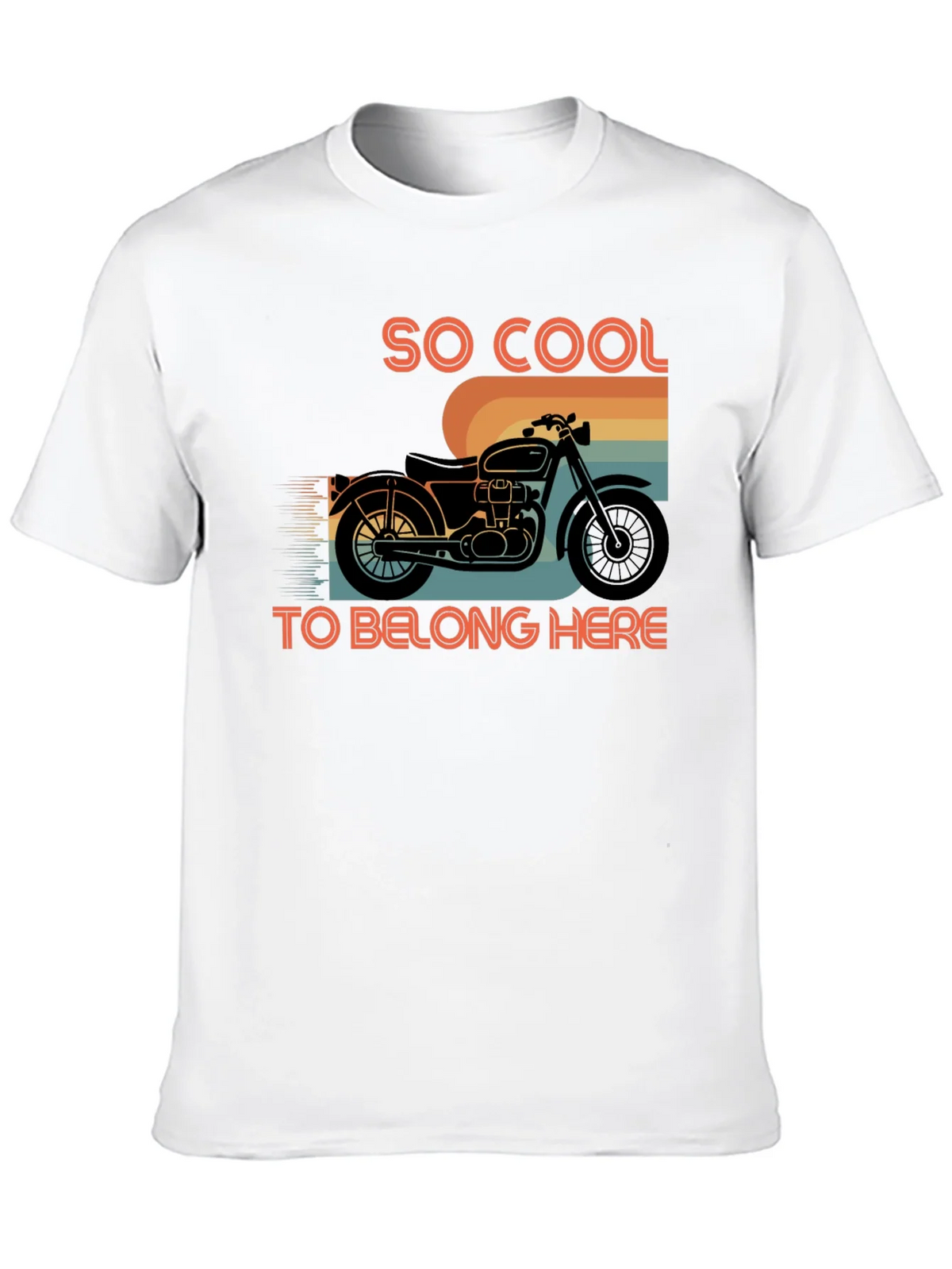 Vintage Motorcycle Graphic Tee - So Cool T-Shirt product image 9