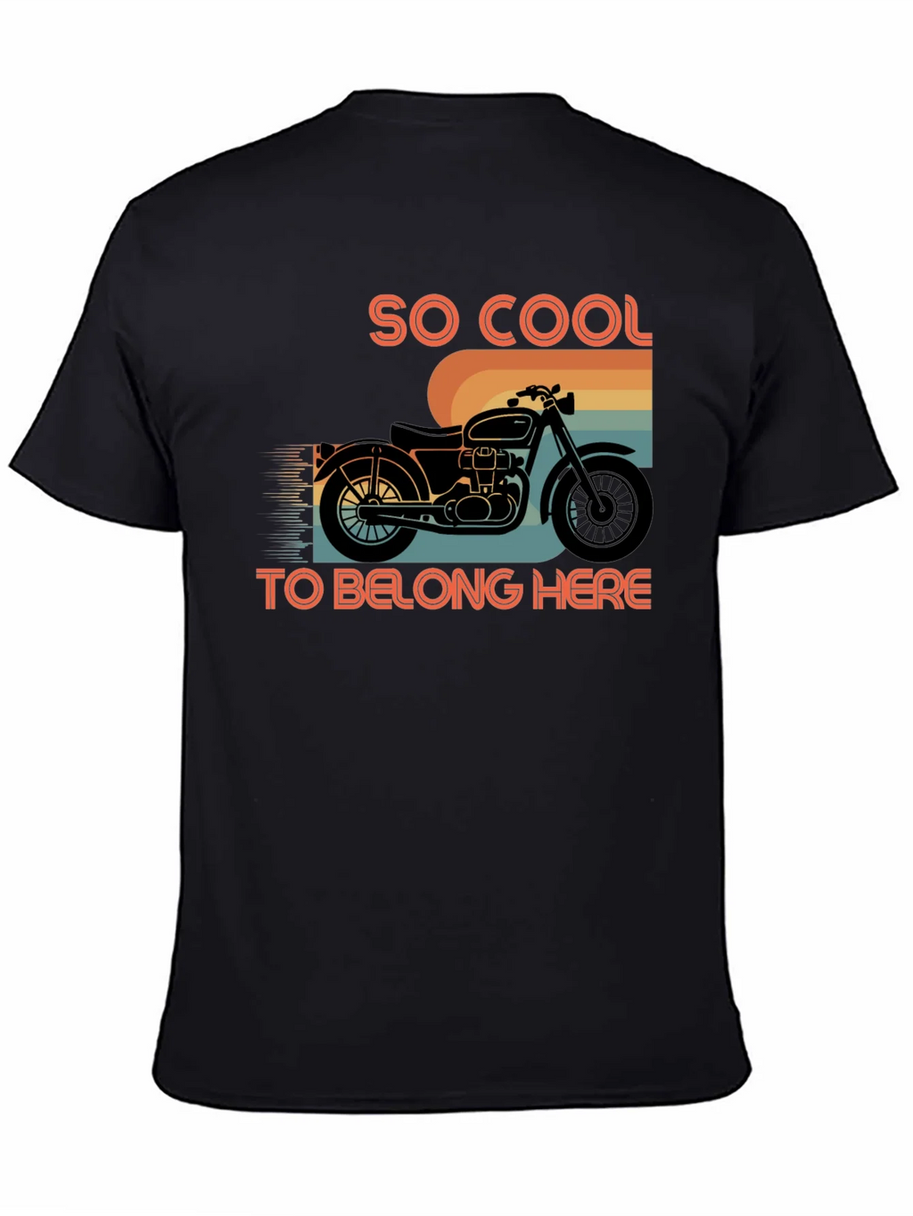 Vintage Motorcycle Graphic Tee - So Cool T-Shirt product image 4