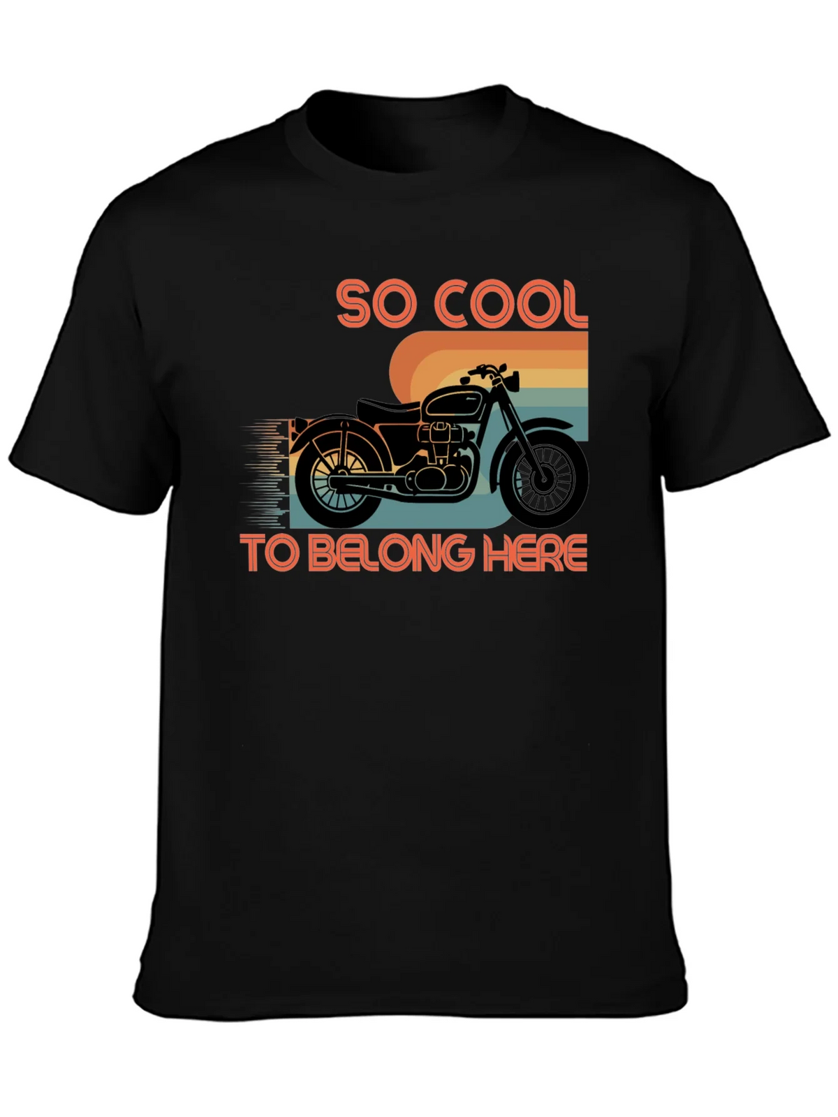 Vintage Motorcycle Graphic Tee - So Cool T-Shirt product image 3