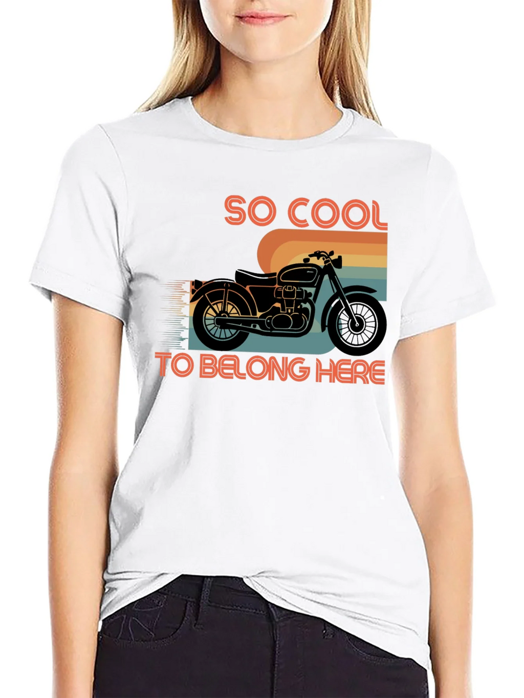 Vintage Motorcycle Graphic Tee - So Cool T-Shirt product image 8