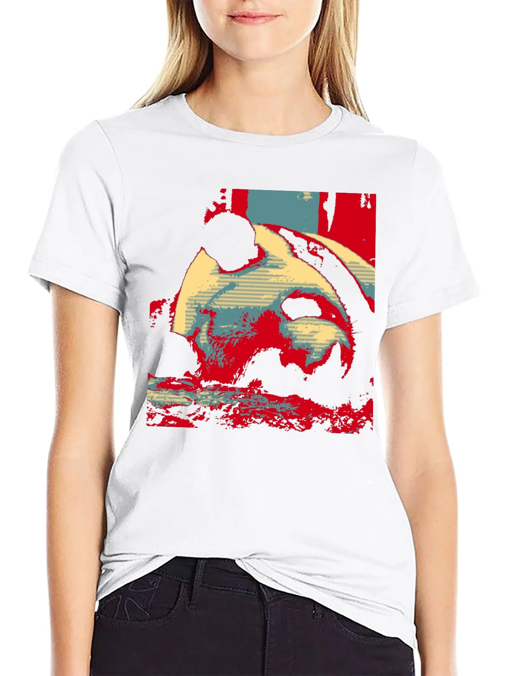 Panda Graphic Print T-Shirt product image 6