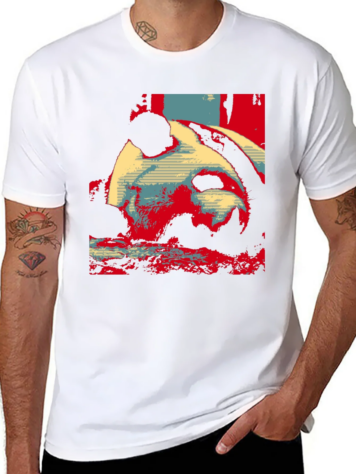Panda Graphic Print T-Shirt product image 5