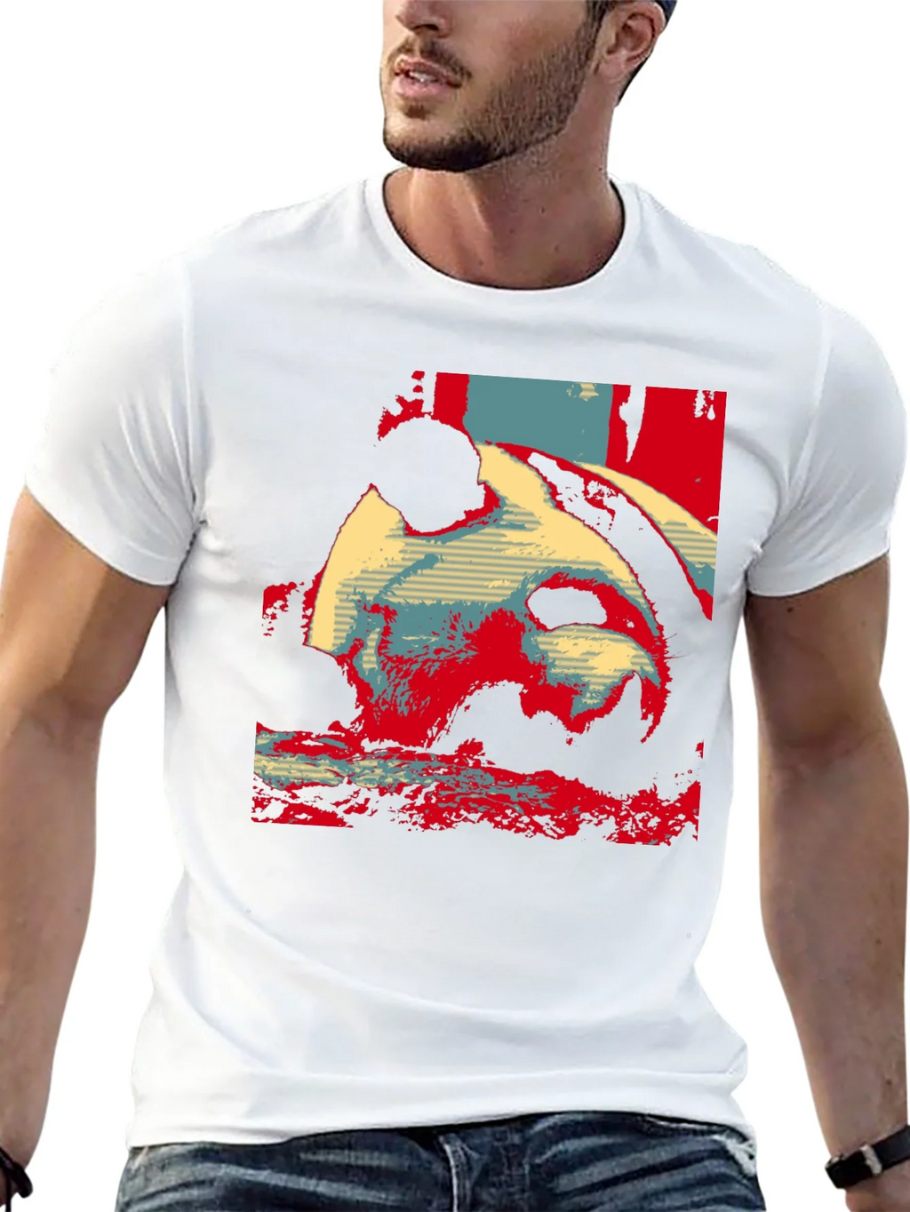 Panda Graphic Print T-Shirt product image 10