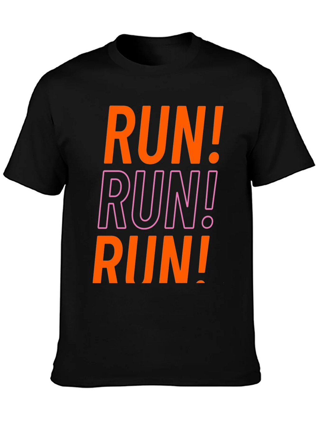 Bold RUN! Graphic Tee - Athletic Motivation product image 3