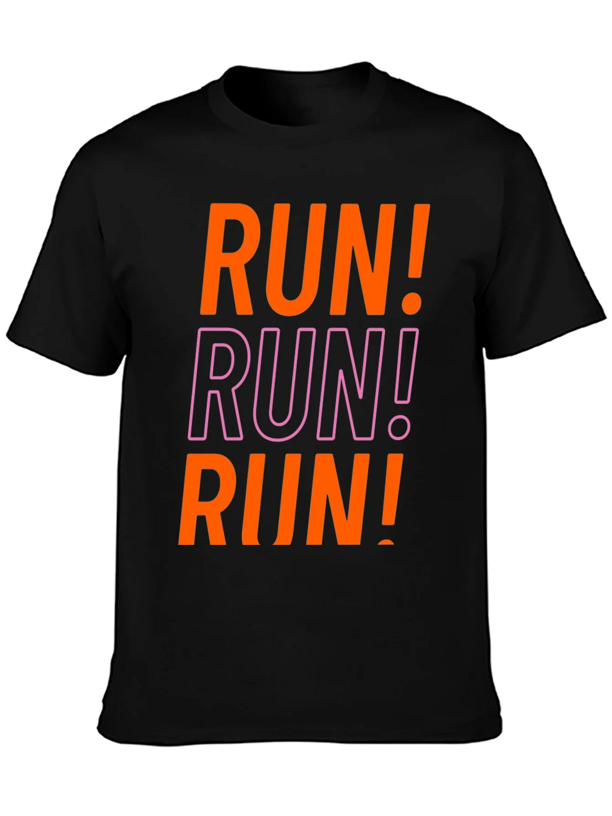 Bold RUN! Graphic Tee - Athletic Motivation product image 3