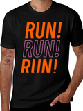 Bold RUN! Graphic Tee - Athletic Motivation product image 1