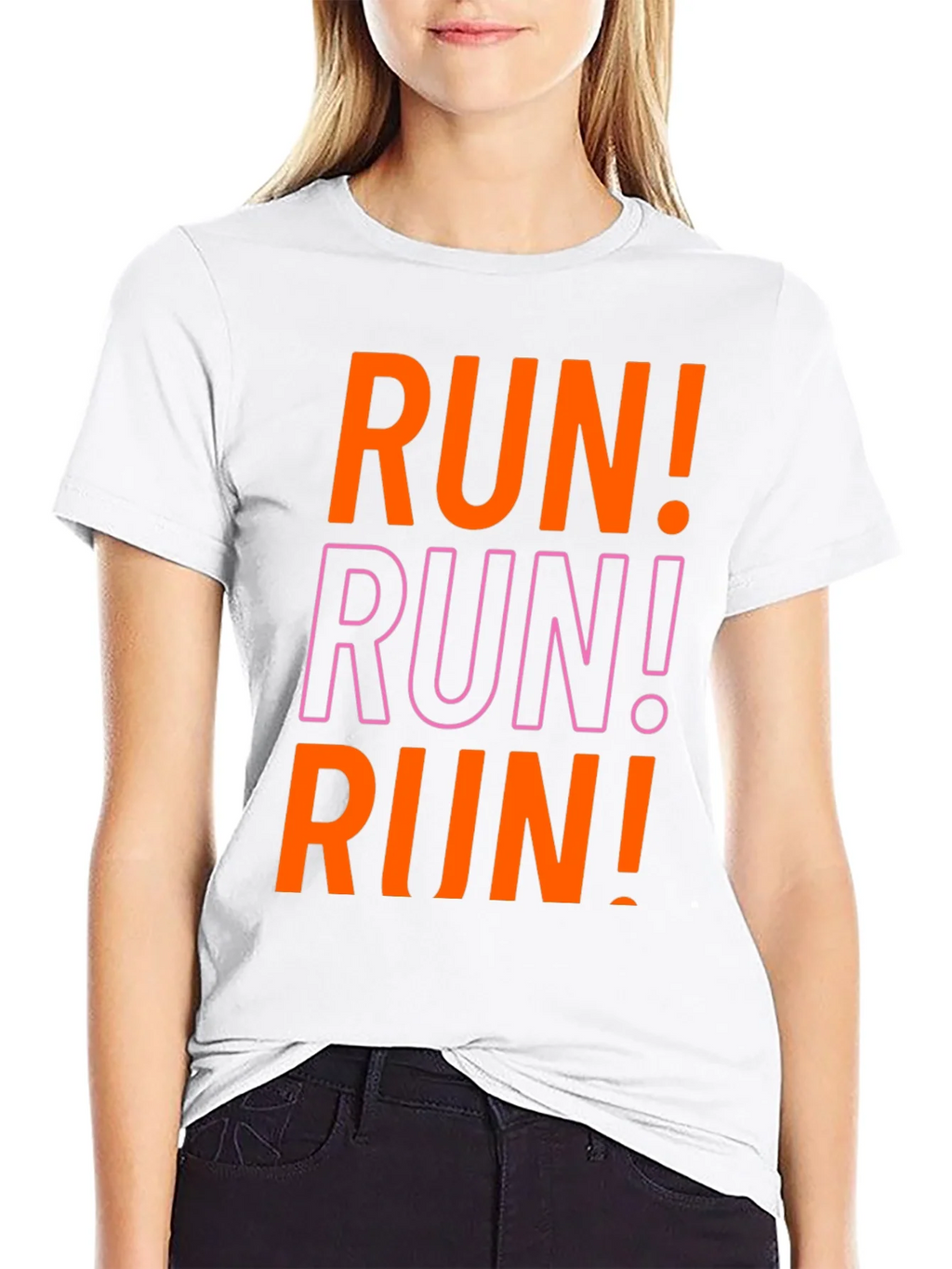 Bold RUN! Graphic Tee - Athletic Motivation product image 8