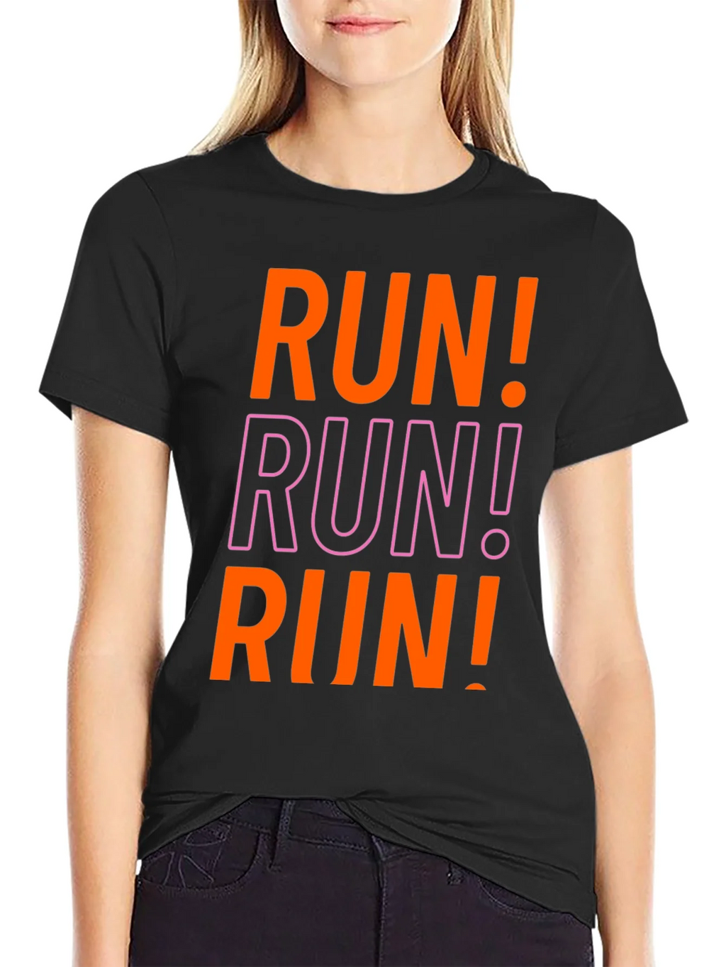 Bold RUN! Graphic Tee - Athletic Motivation product image 2
