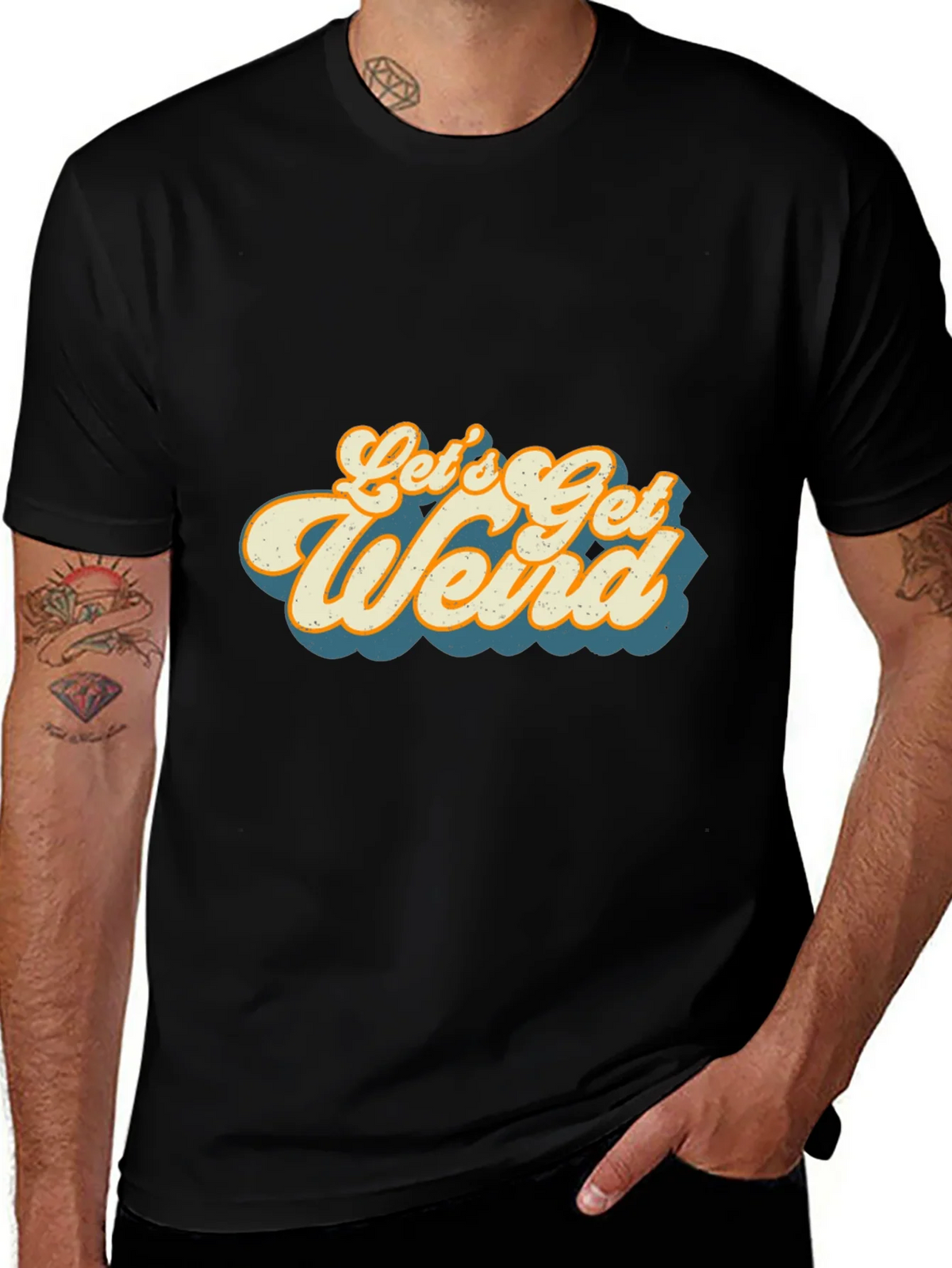 Lets Get Weird Graphic Tee product image 1