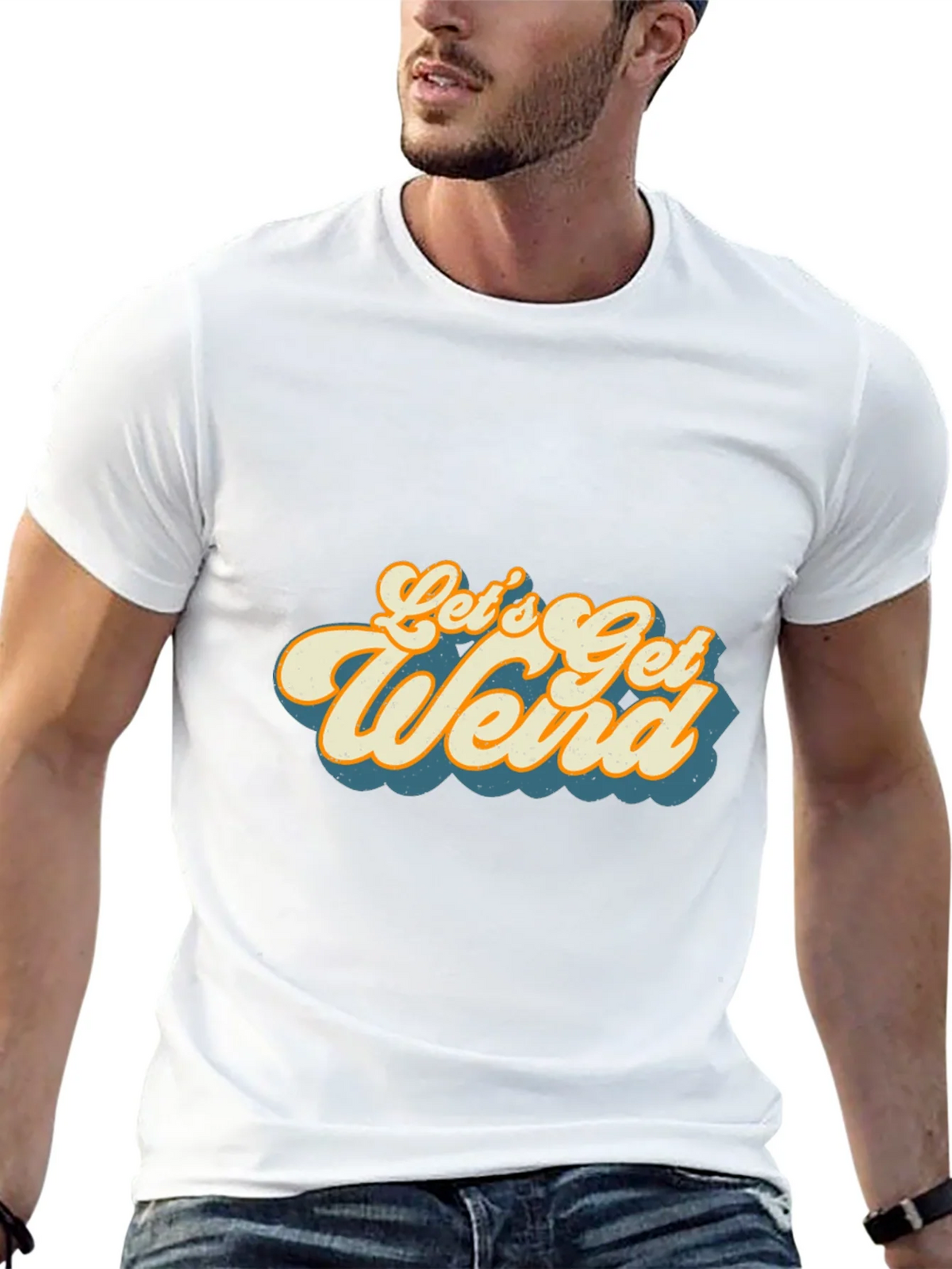 Lets Get Weird Graphic Tee product image 7