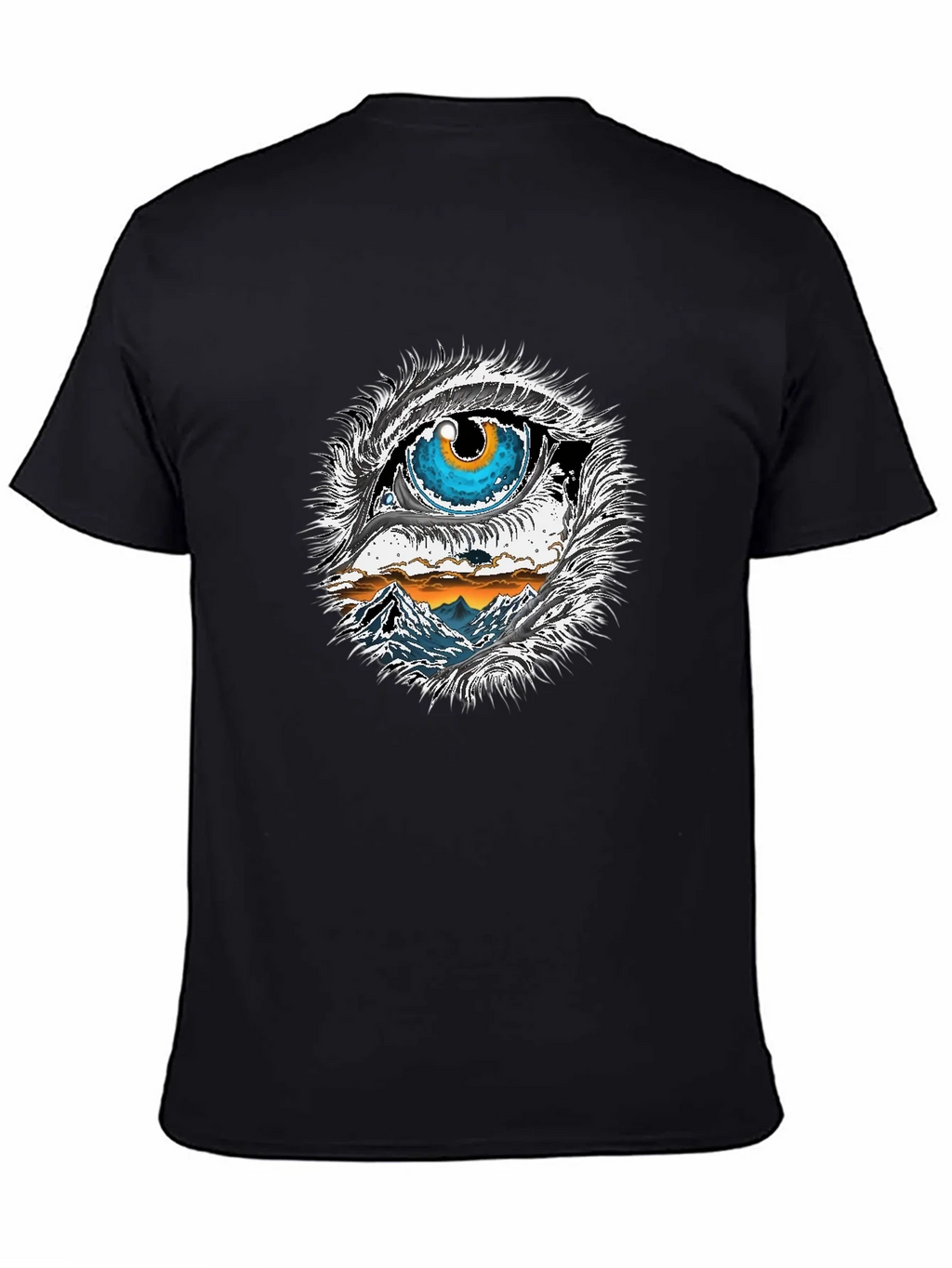 Eye and Mountain Graphic Tee product image 2