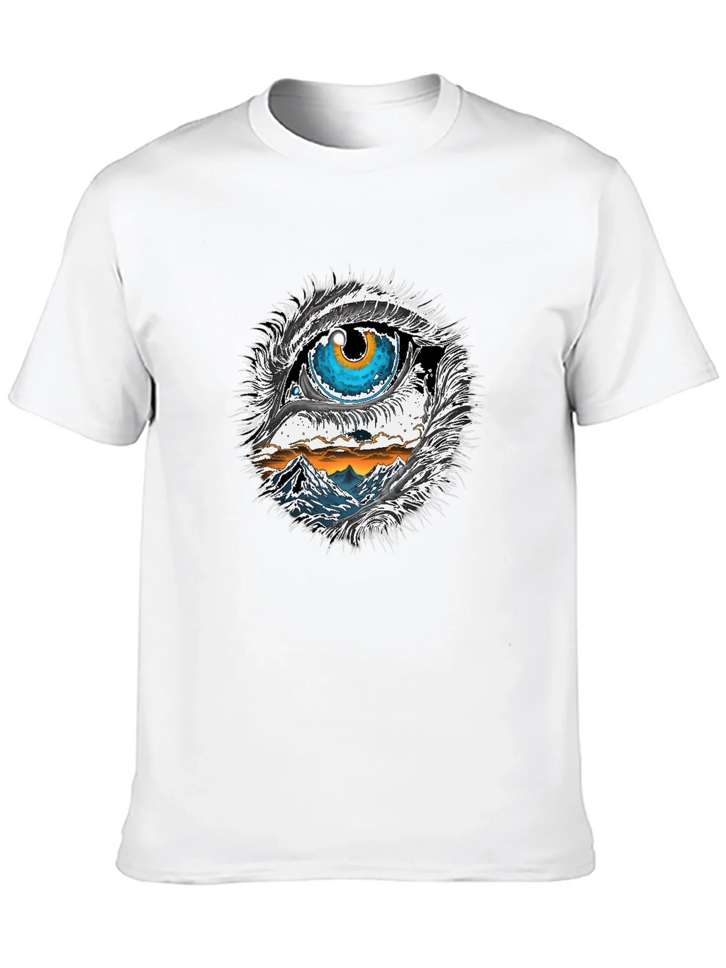 Eye and Mountain Graphic Tee product image 4