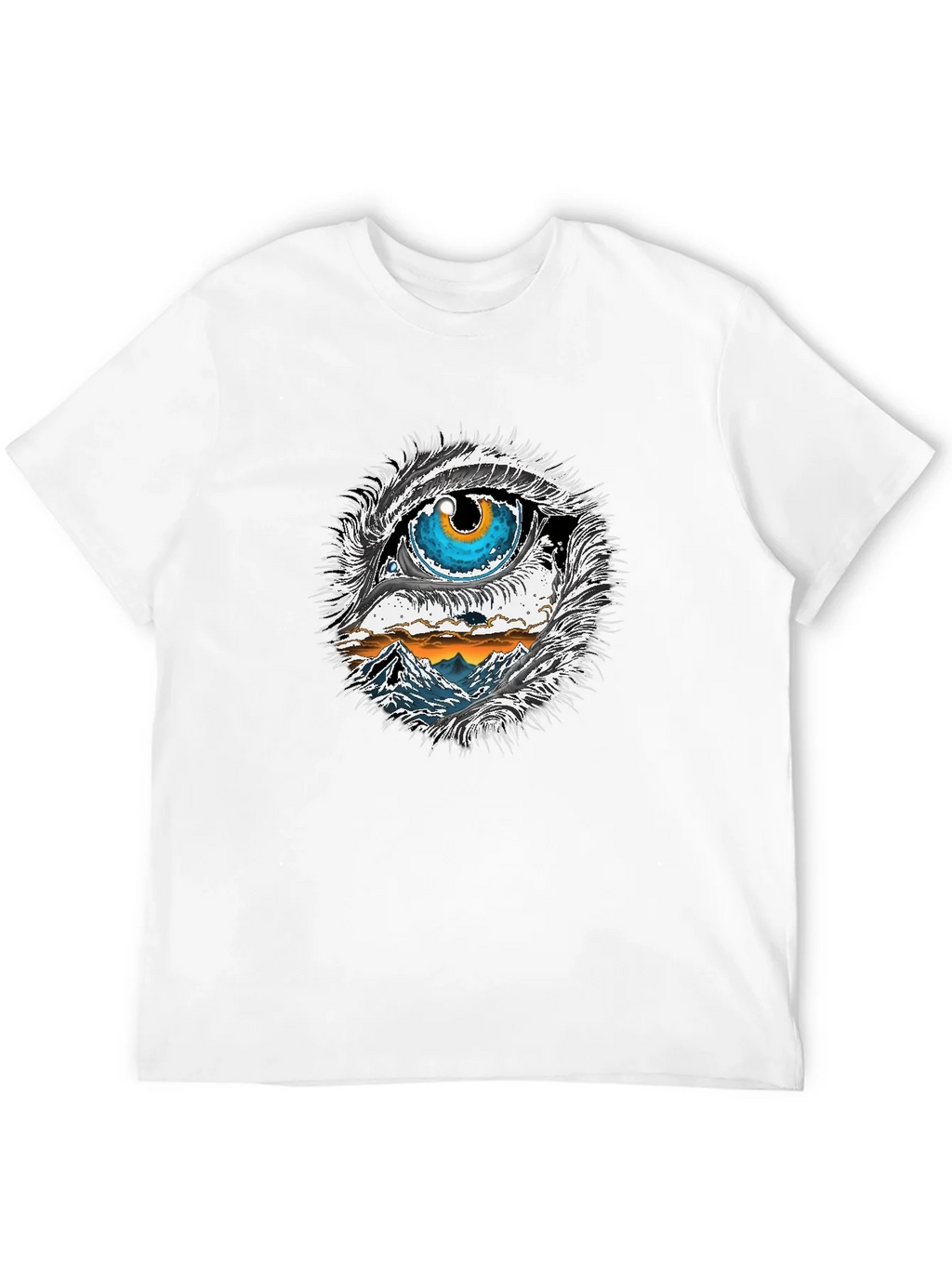 Eye and Mountain Graphic Tee product image 5