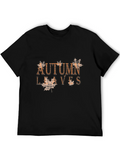 Autumn Leaves Graphic Tee - Stylish Fall Apparel product image 1