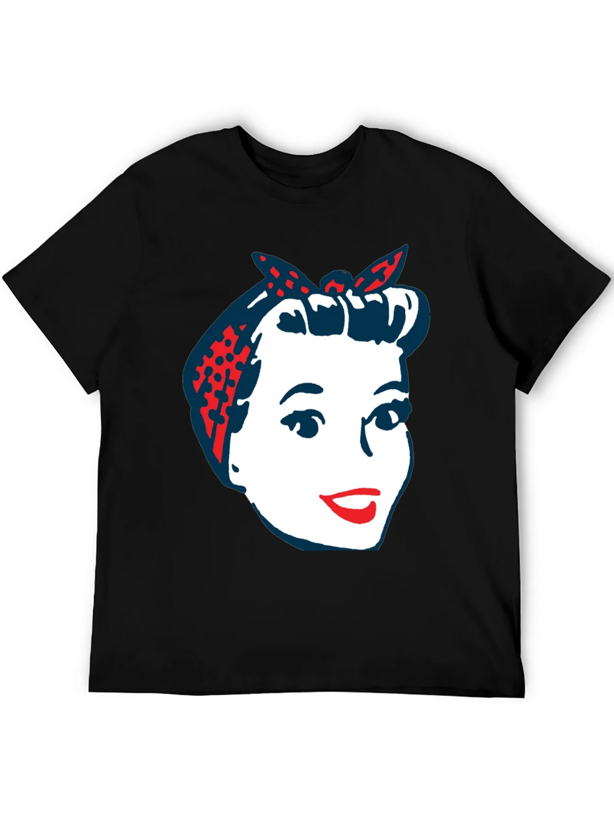 Retro Rosie the Riveter Graphic T-Shirt product image 5