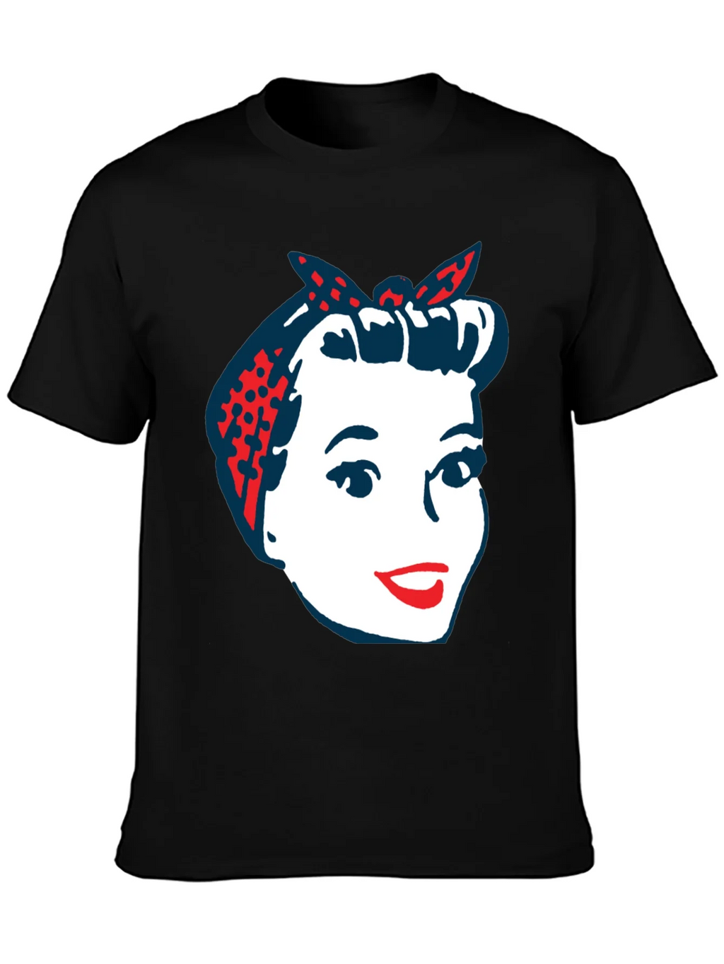 Retro Rosie the Riveter Graphic T-Shirt product image 3