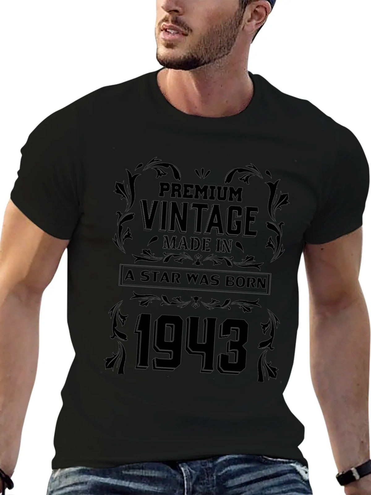 Premium Vintage 1943 Birthday T-Shirt product image 6